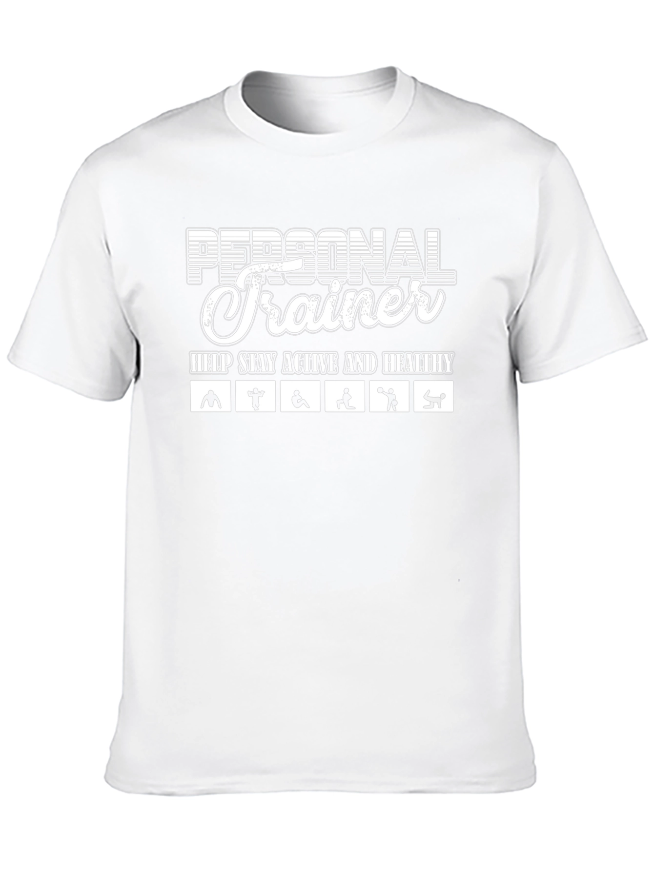 Personal Trainer T-Shirt - Stay Active and Healthy