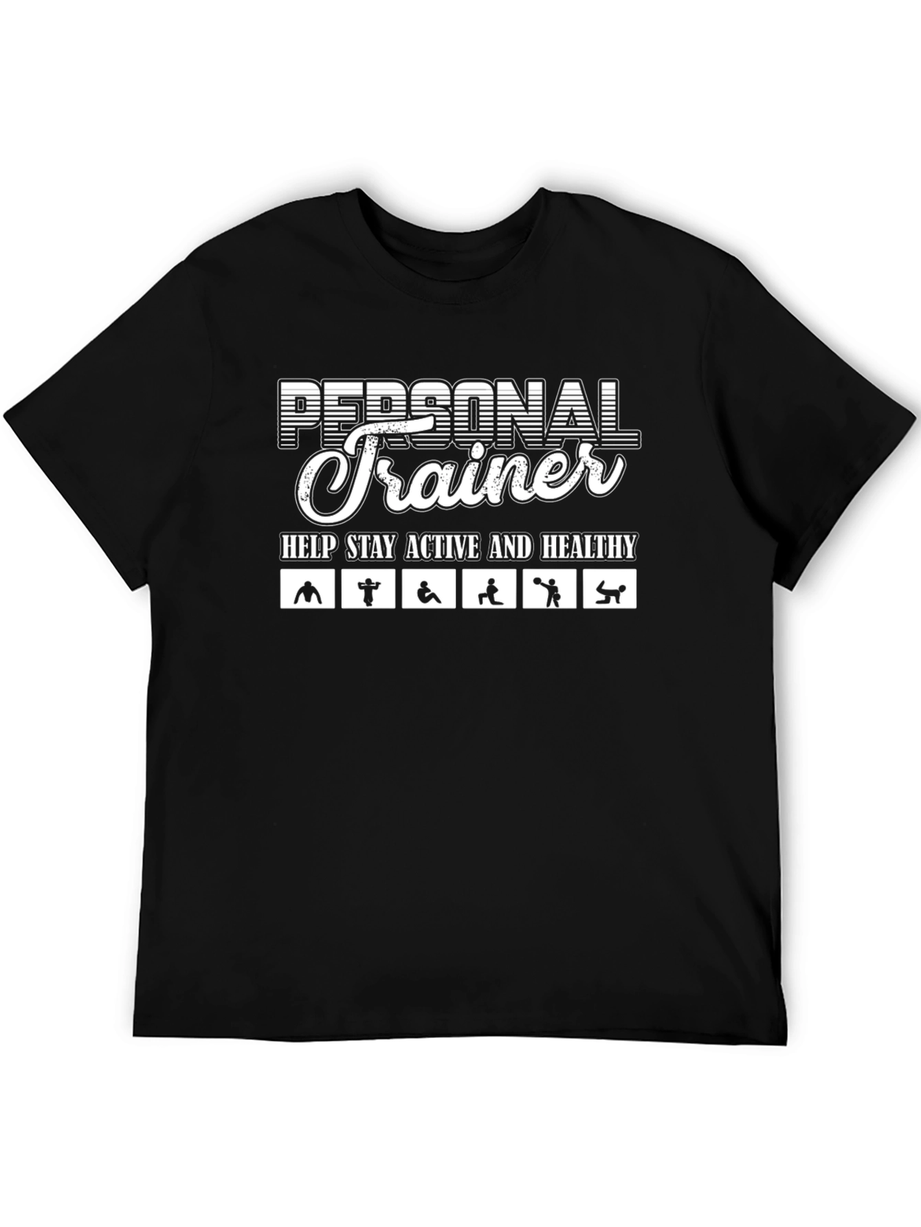 Personal Trainer T-Shirt - Stay Active and Healthy