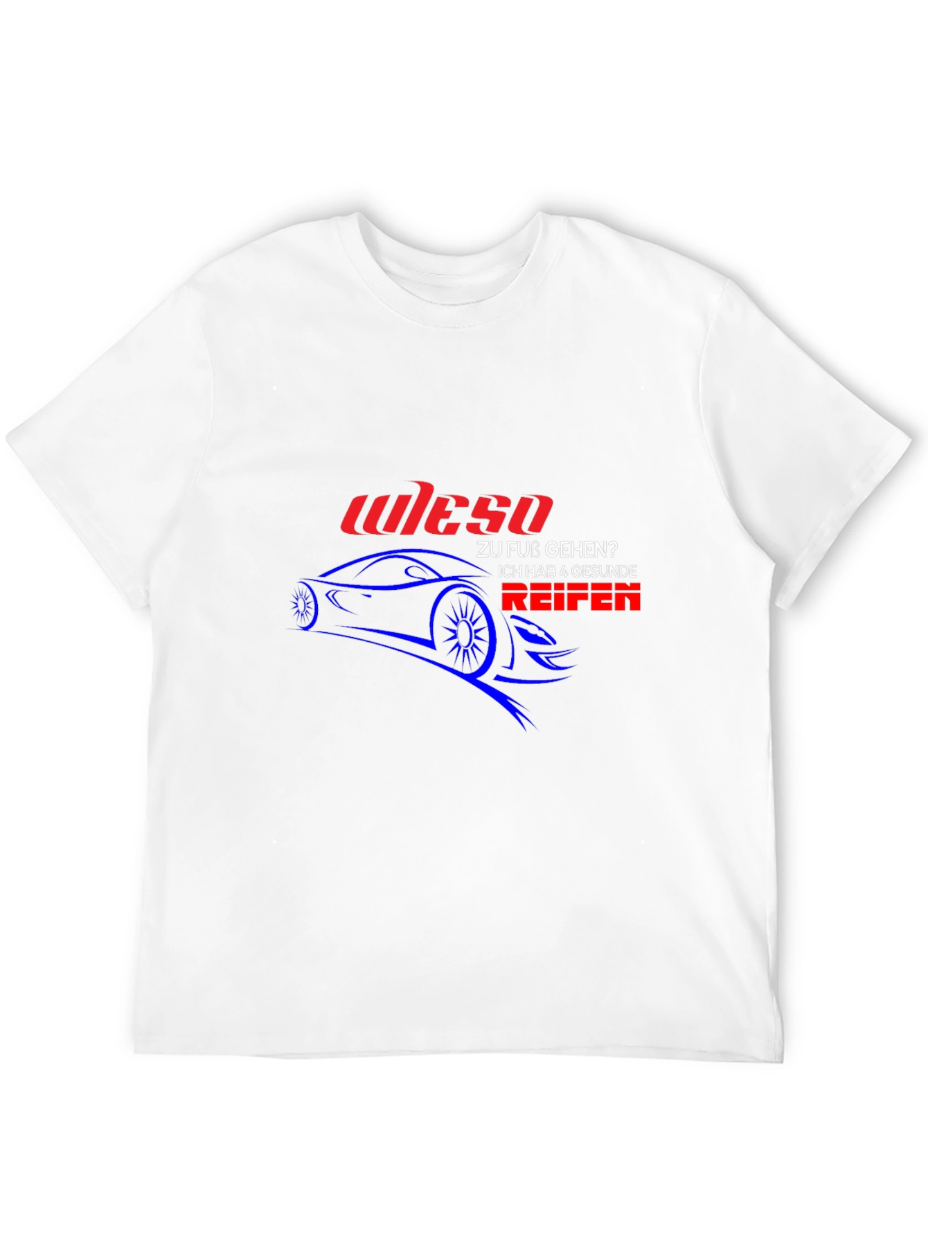 Wieso Car Graphic T-Shirt - Black Cotton Tee