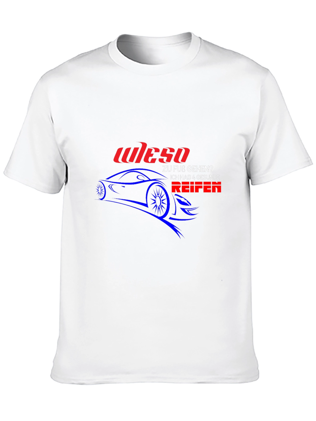 Wieso Car Graphic T-Shirt - Black Cotton Tee