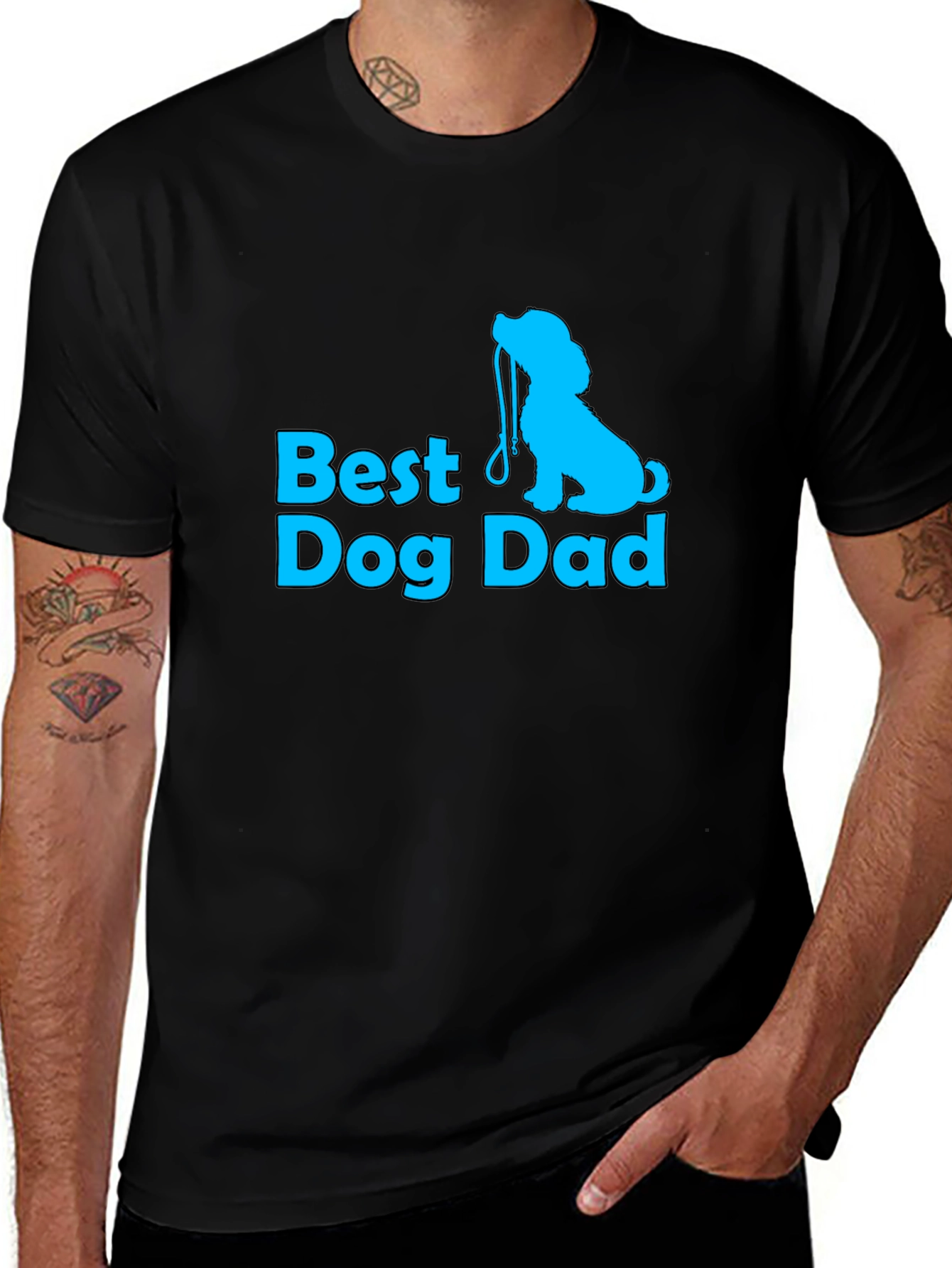 Best Dog Dad T-Shirt - Dog Lover Gift