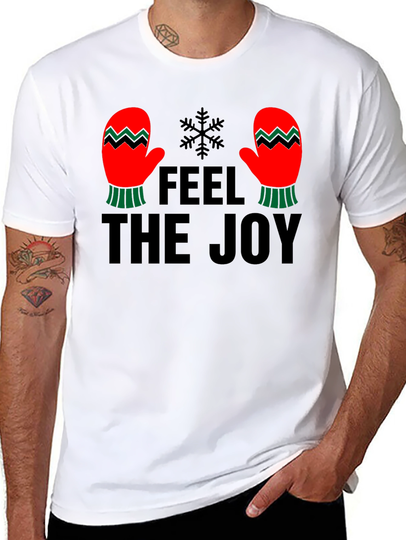 Feel the Joy Holiday Tee