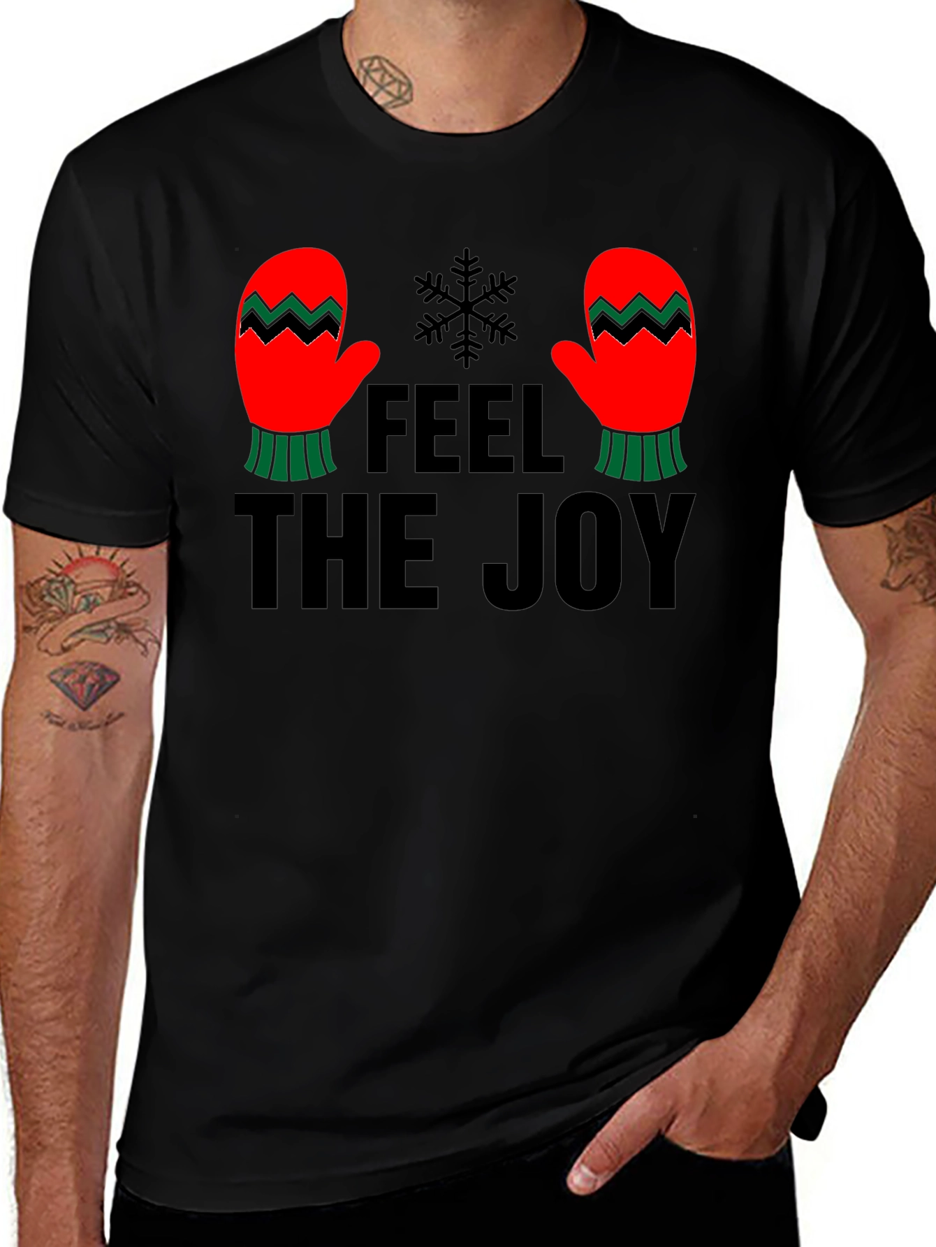 Feel the Joy Holiday Tee