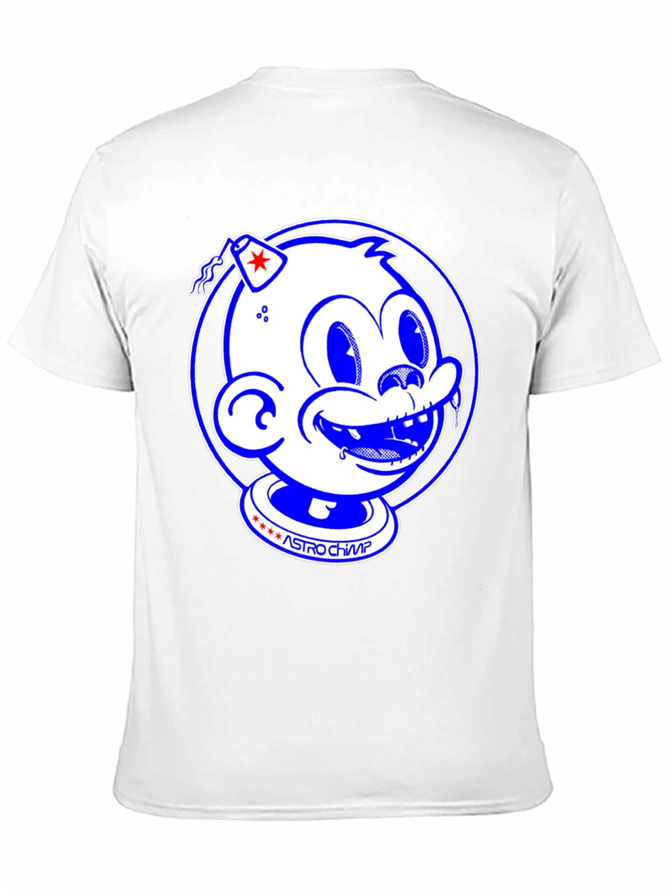 Astro Chimp Graphic Tee - Retro Style