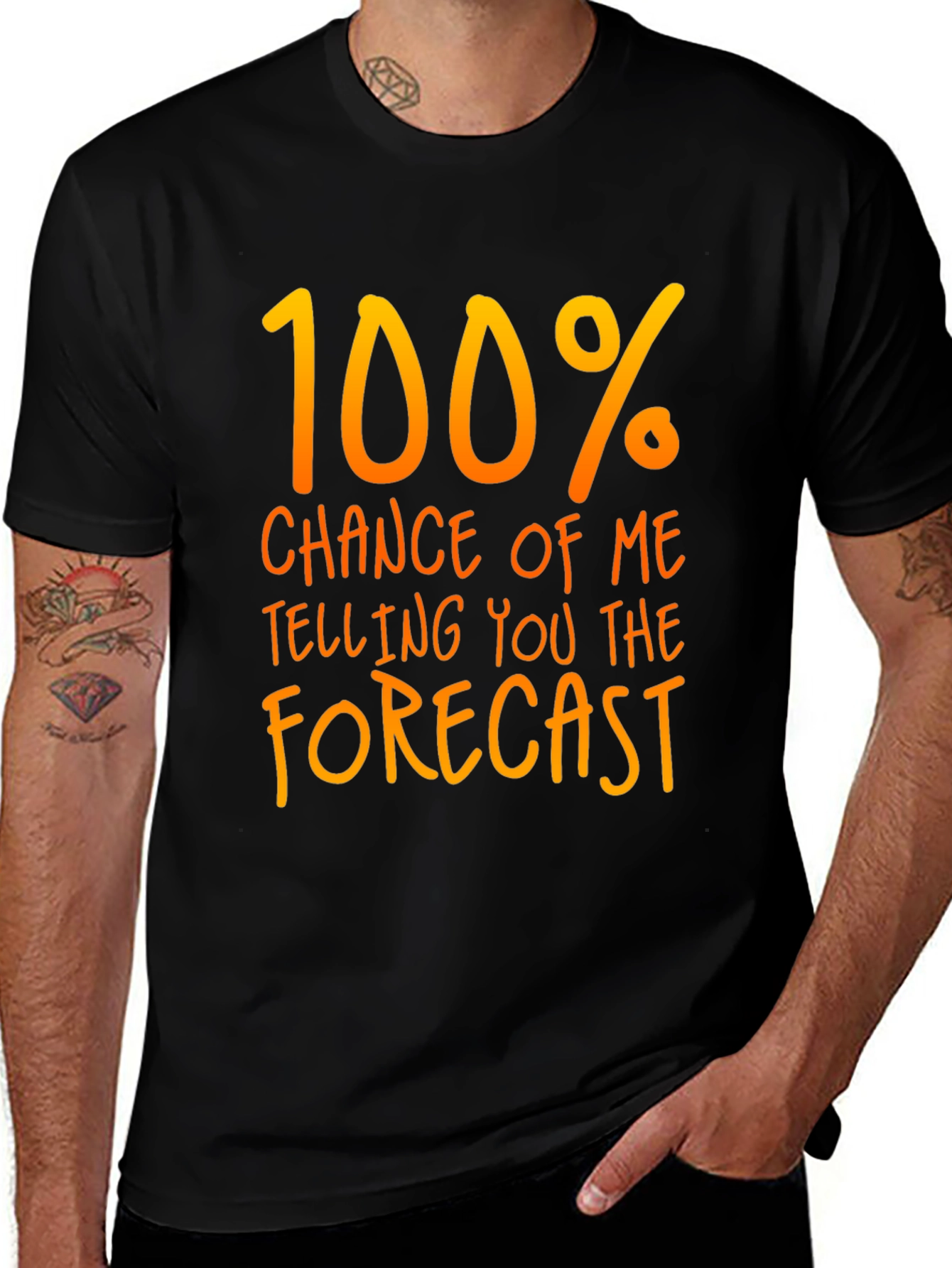 Funny Weather Forecast T-Shirt