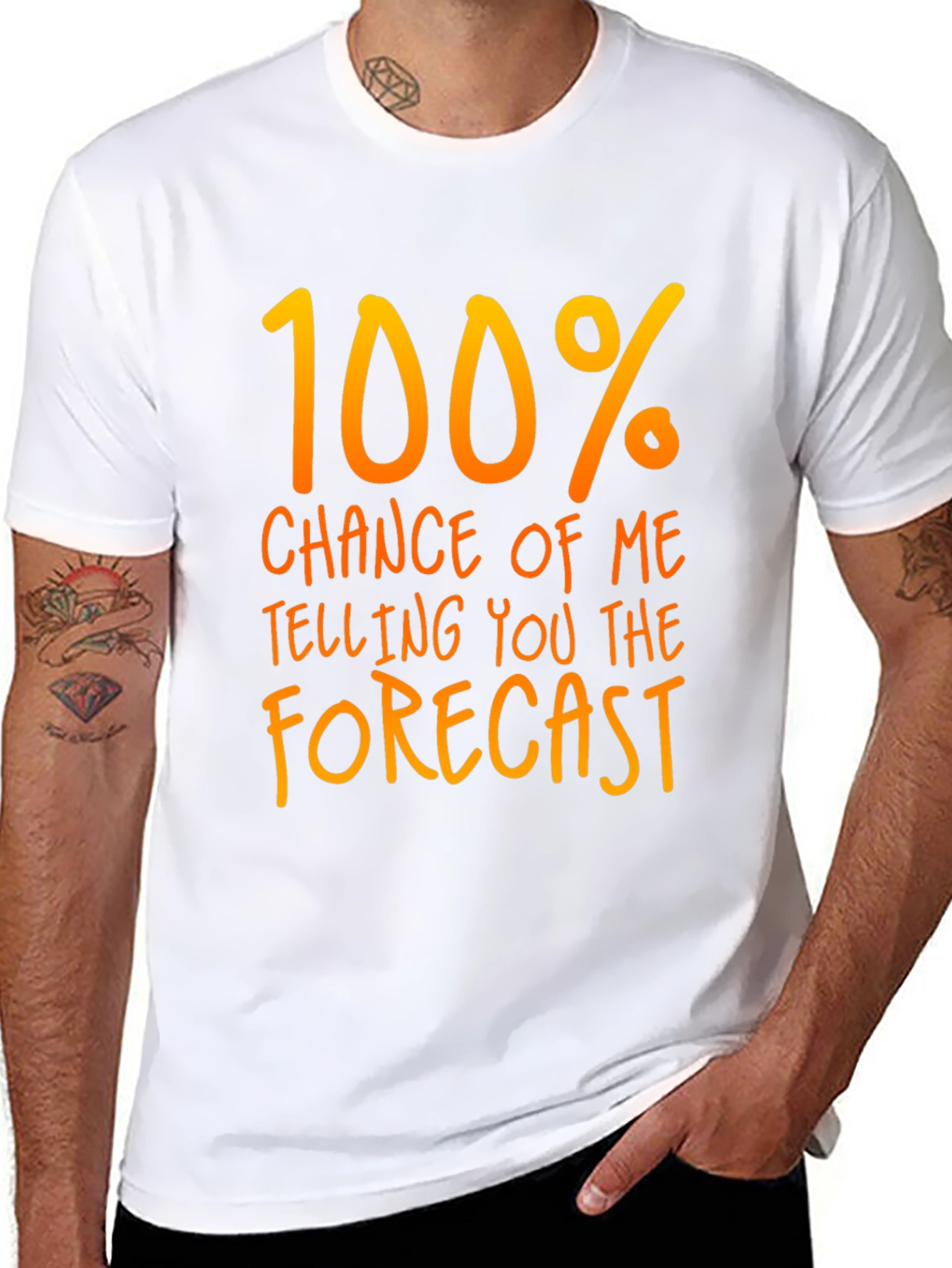 Funny Weather Forecast T-Shirt