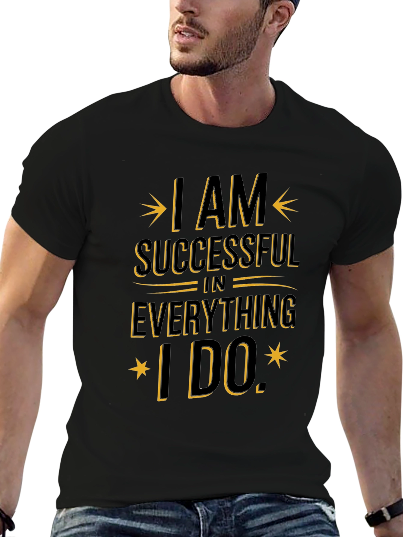 I AM Successful T-Shirt - Motivational Graphic Tee