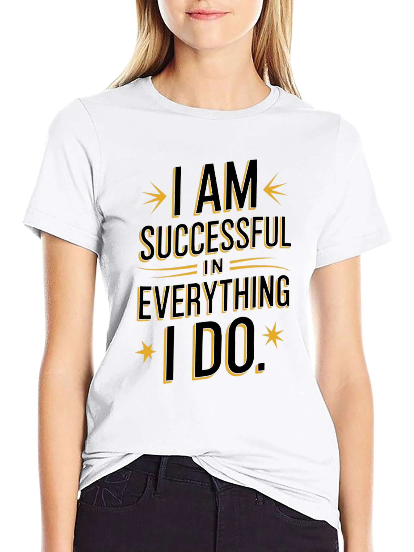I AM Successful T-Shirt - Motivational Graphic Tee