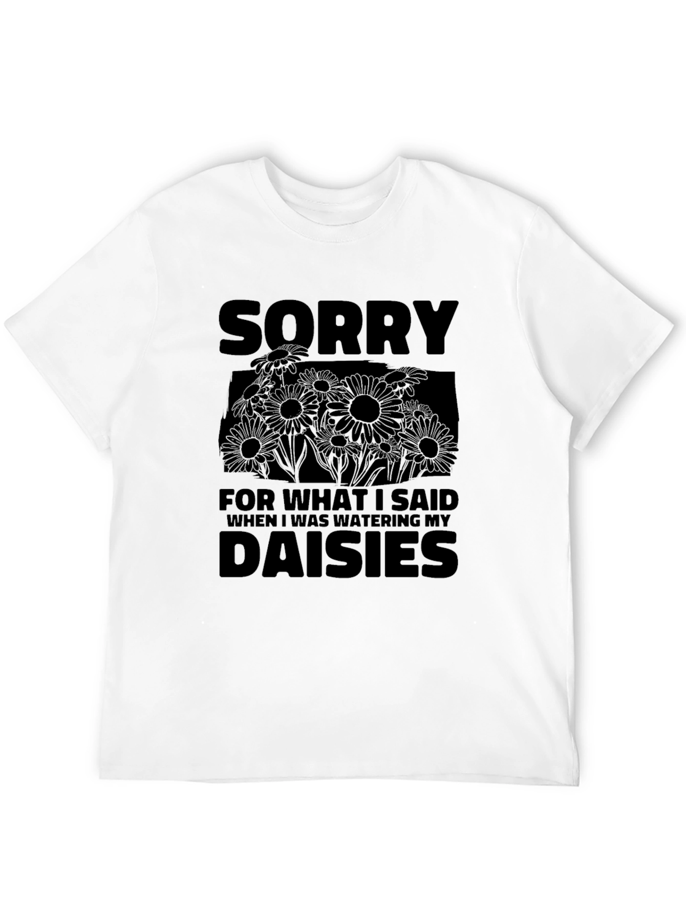Daisy Apology Graphic T-Shirt