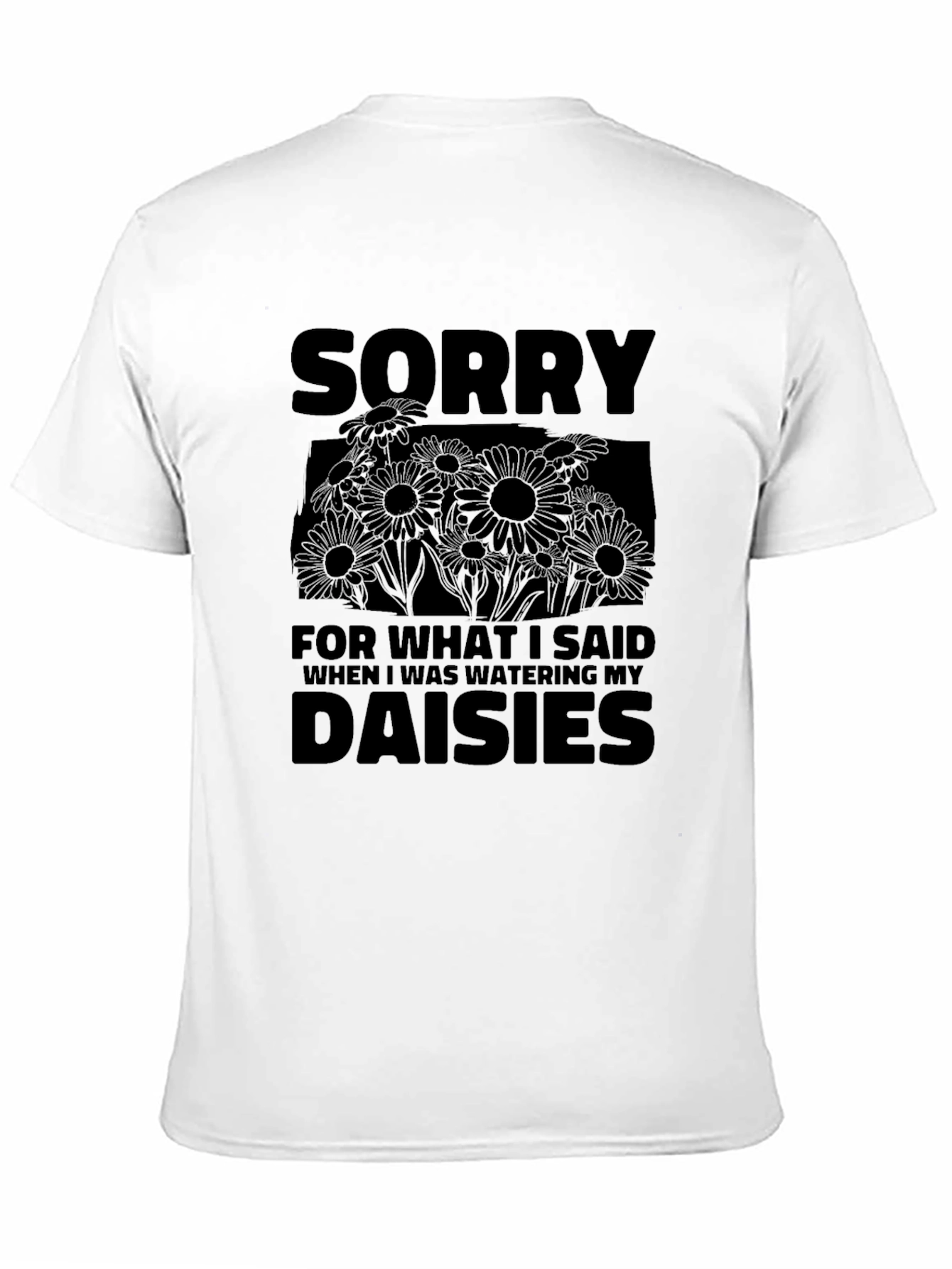 Daisy Apology Graphic T-Shirt