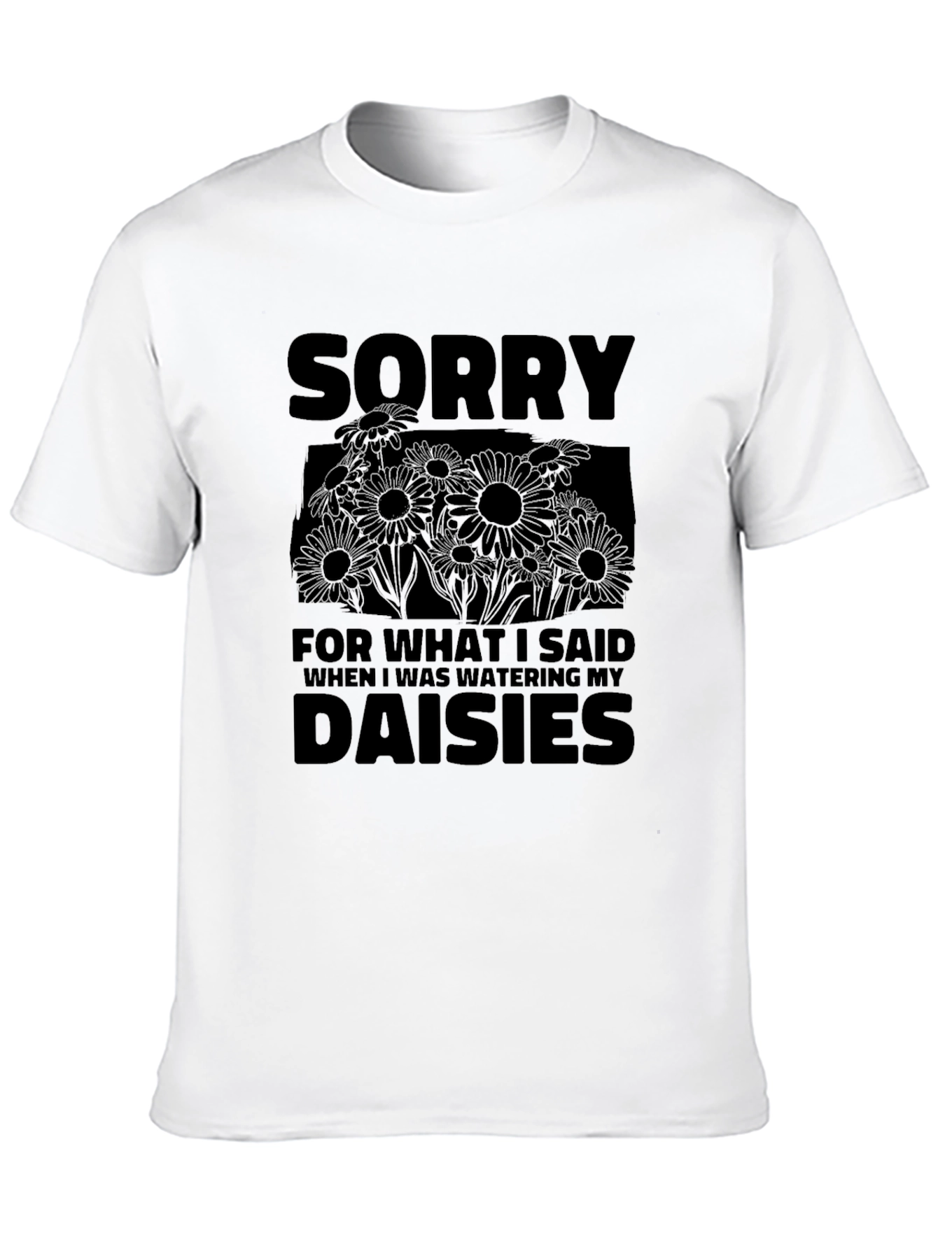 Daisy Apology Graphic T-Shirt