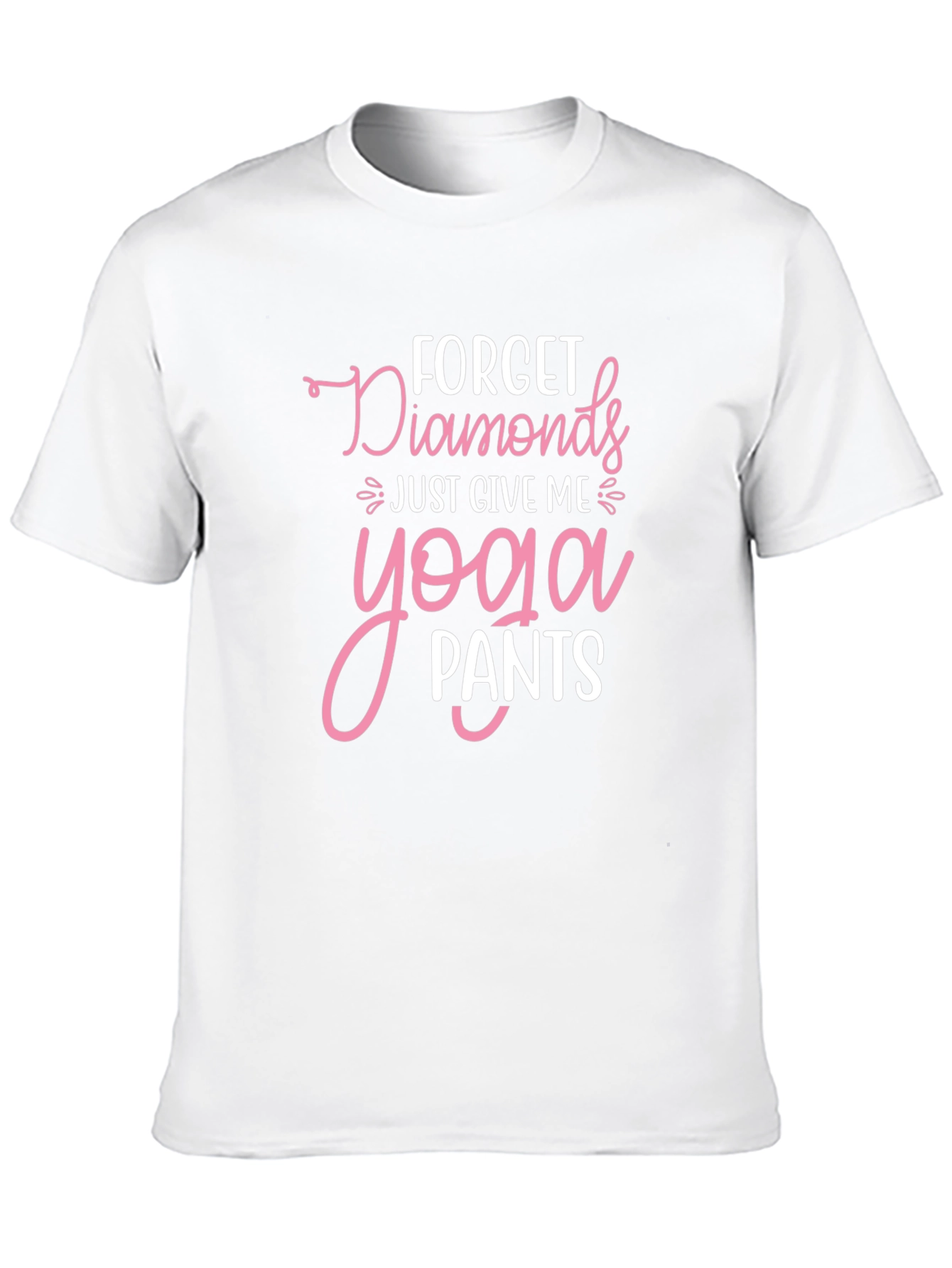 Forget Diamonds Yoga Pants Tee