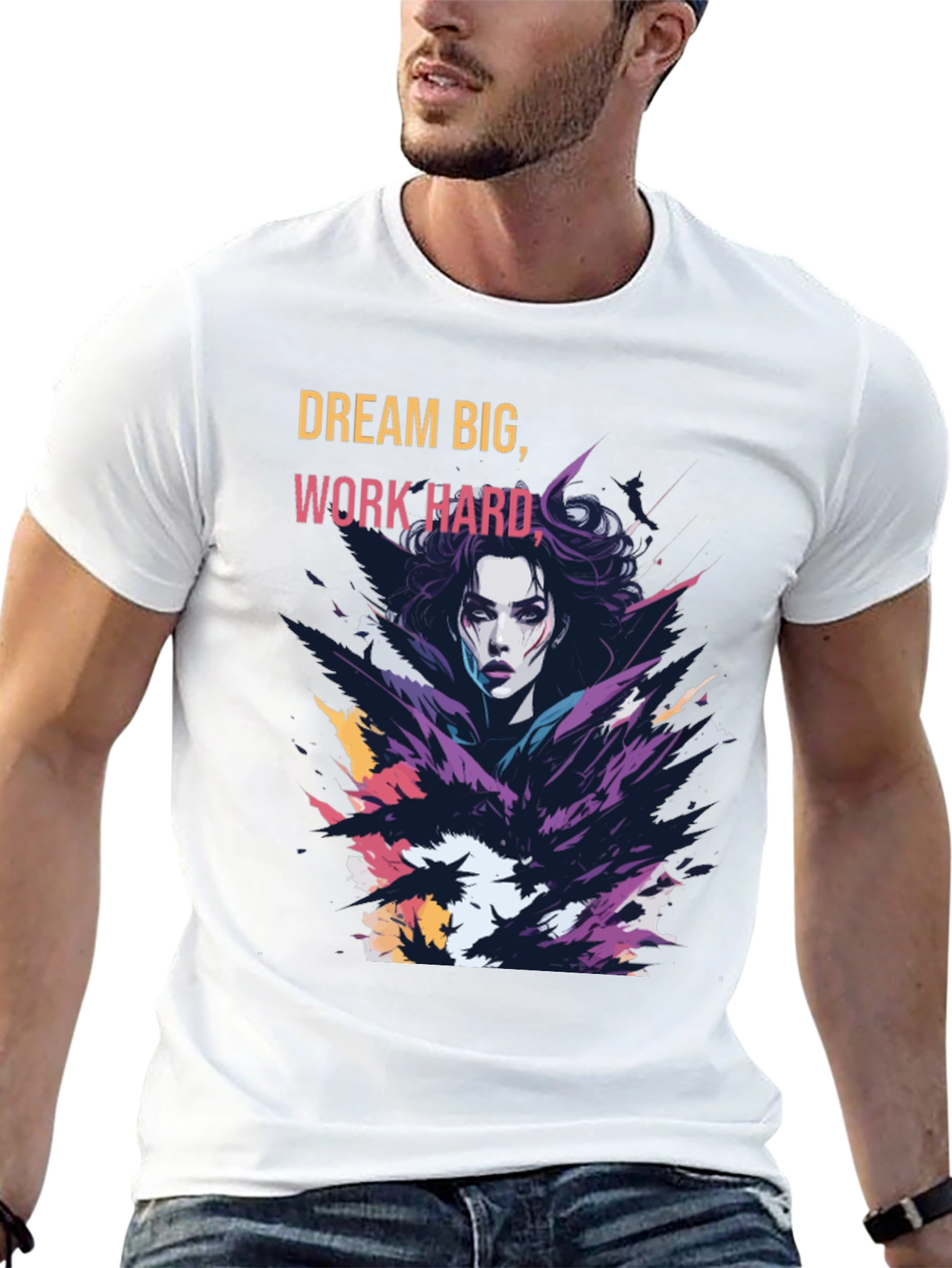 Dream Big Graphic Tee - Soft Cotton Blend