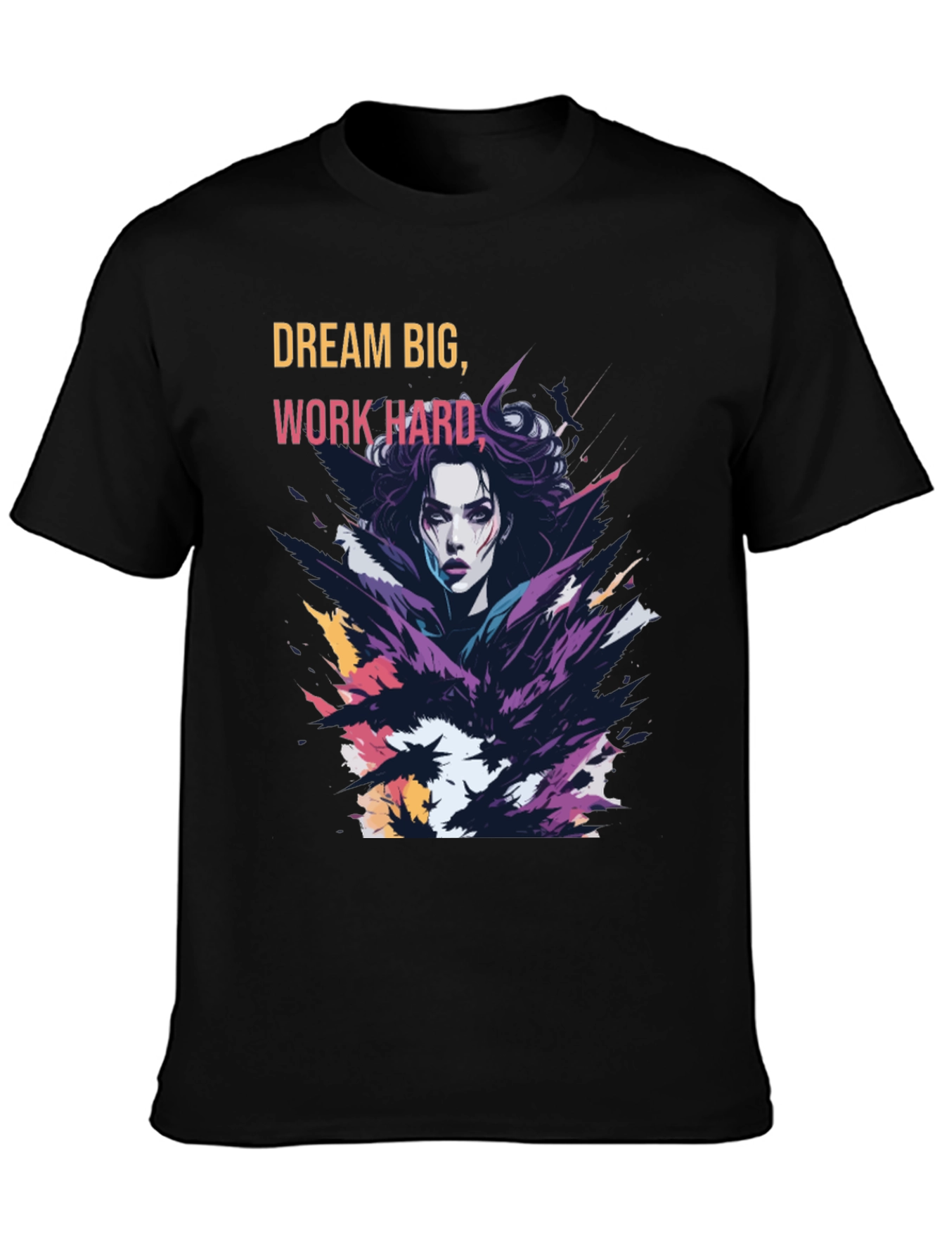 Dream Big Graphic Tee - Soft Cotton Blend