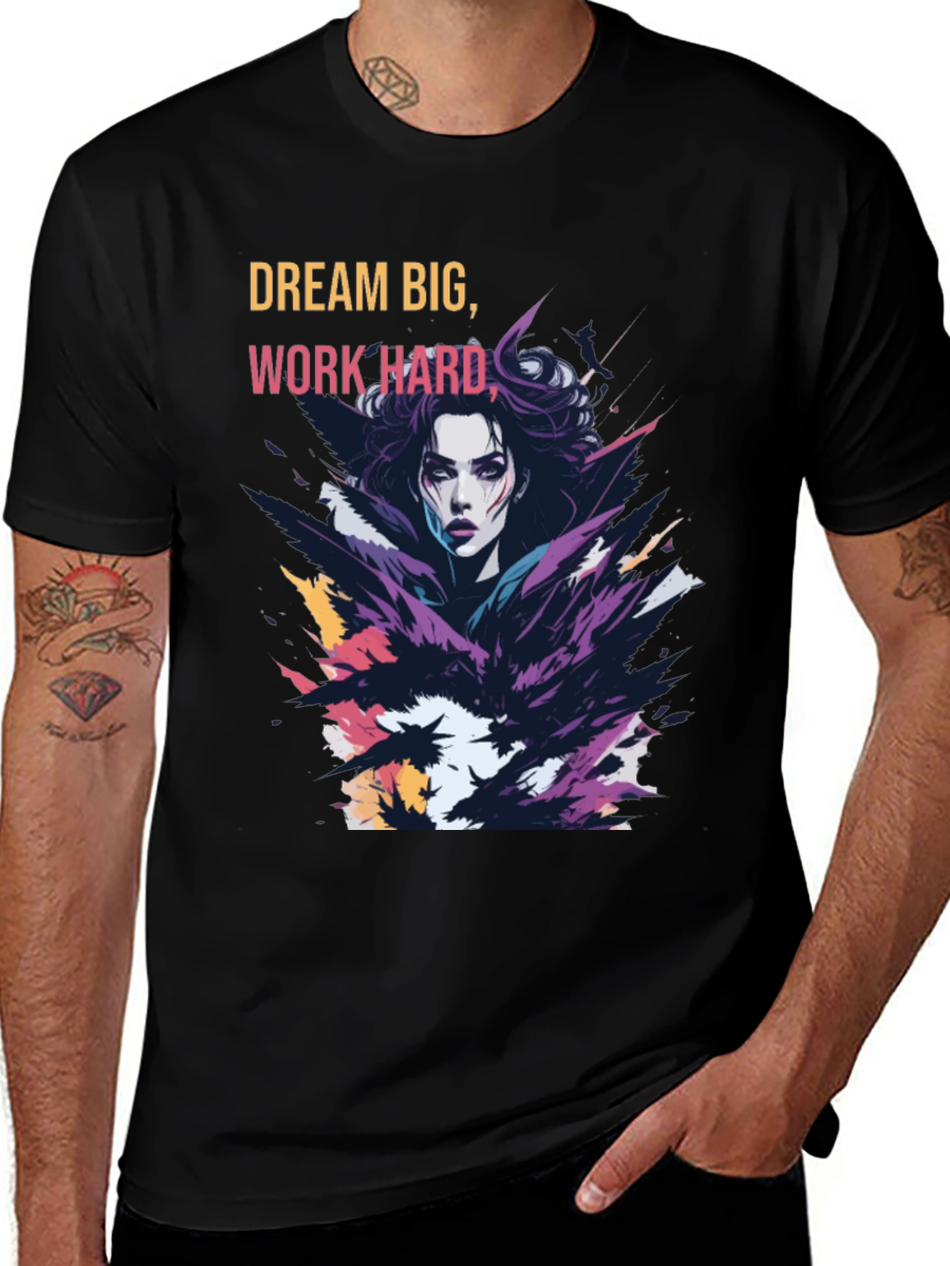 Dream Big Graphic Tee - Soft Cotton Blend