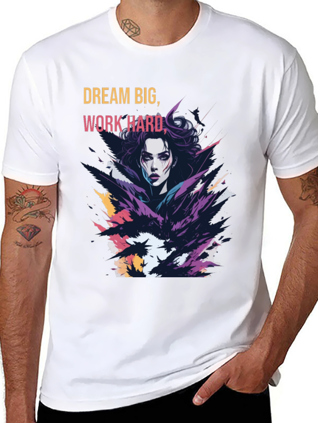 Dream Big Graphic Tee - Soft Cotton Blend