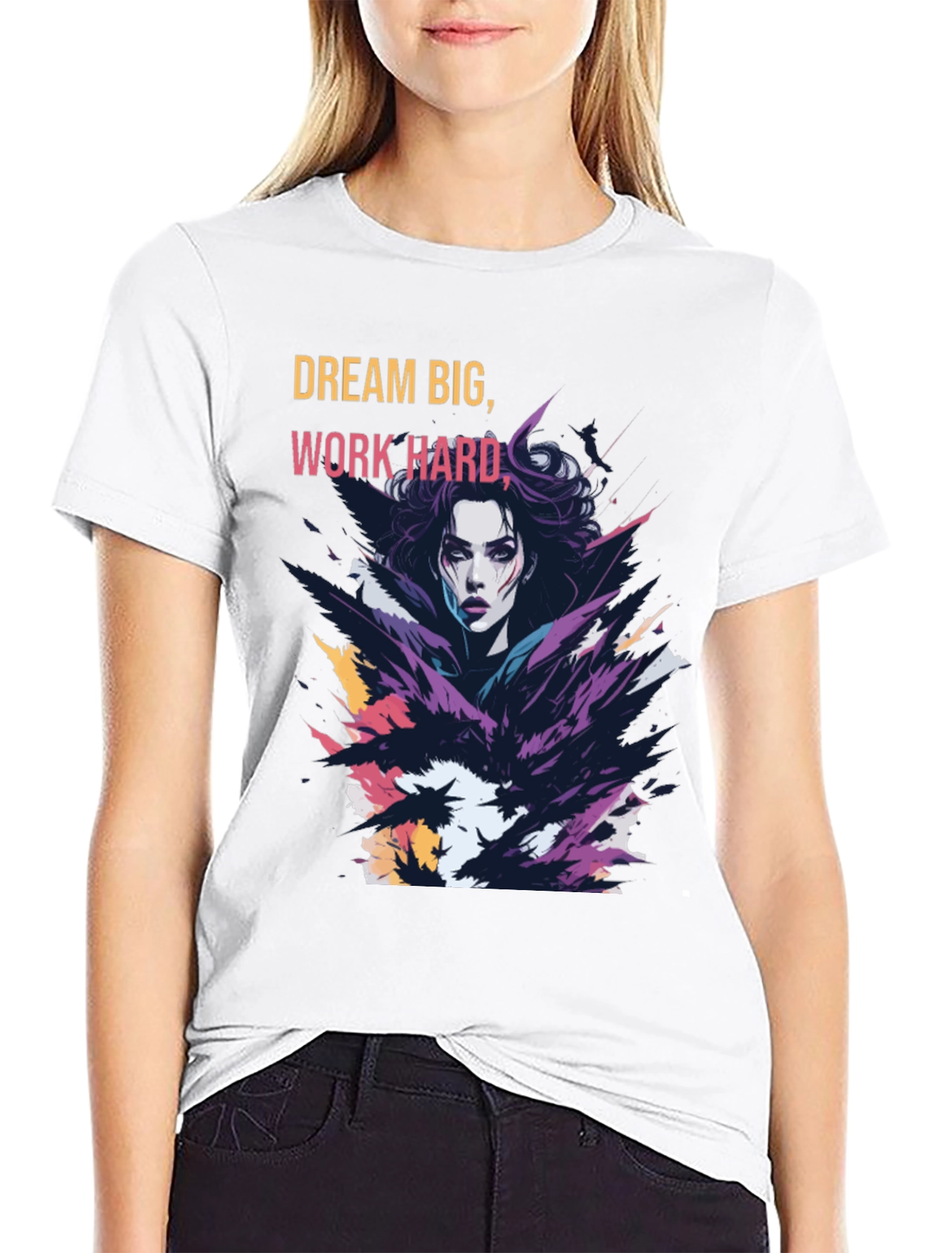 Dream Big Graphic Tee - Soft Cotton Blend
