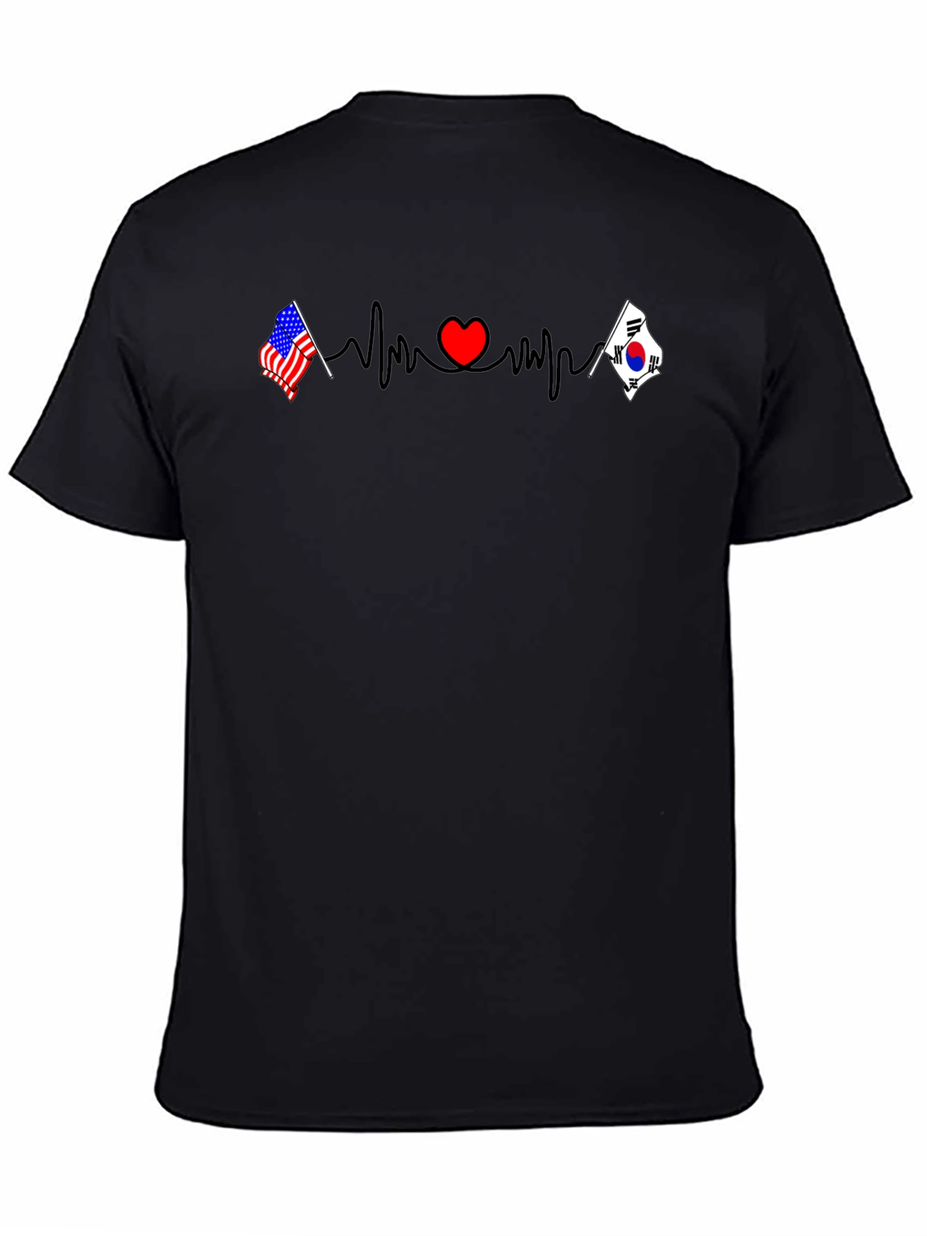 Heartbeat USA Korea T-Shirt