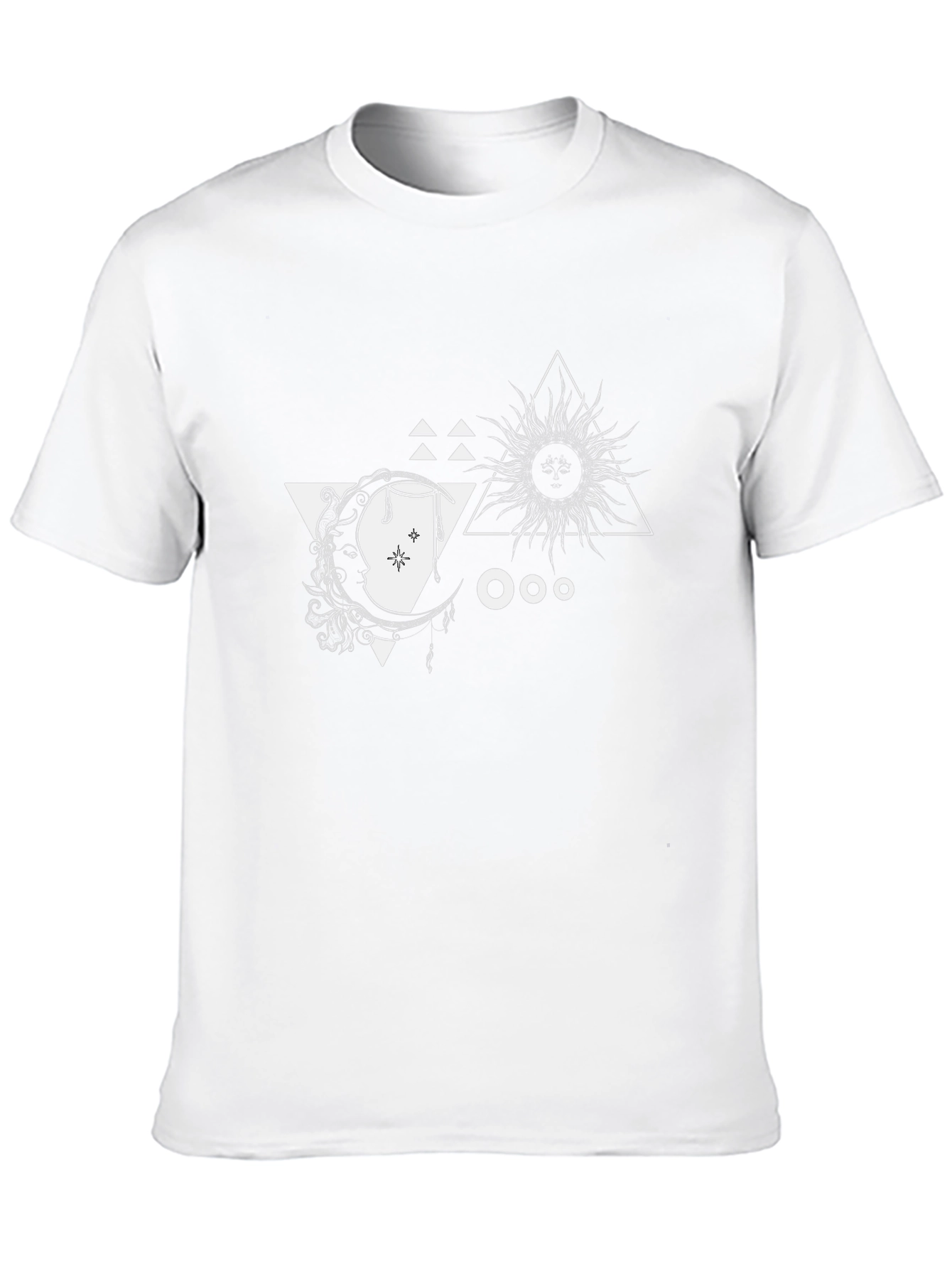 Celestial Moon & Sun Graphic Tee