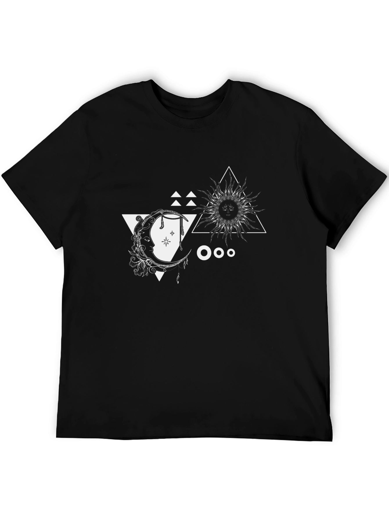 Celestial Moon & Sun Graphic Tee