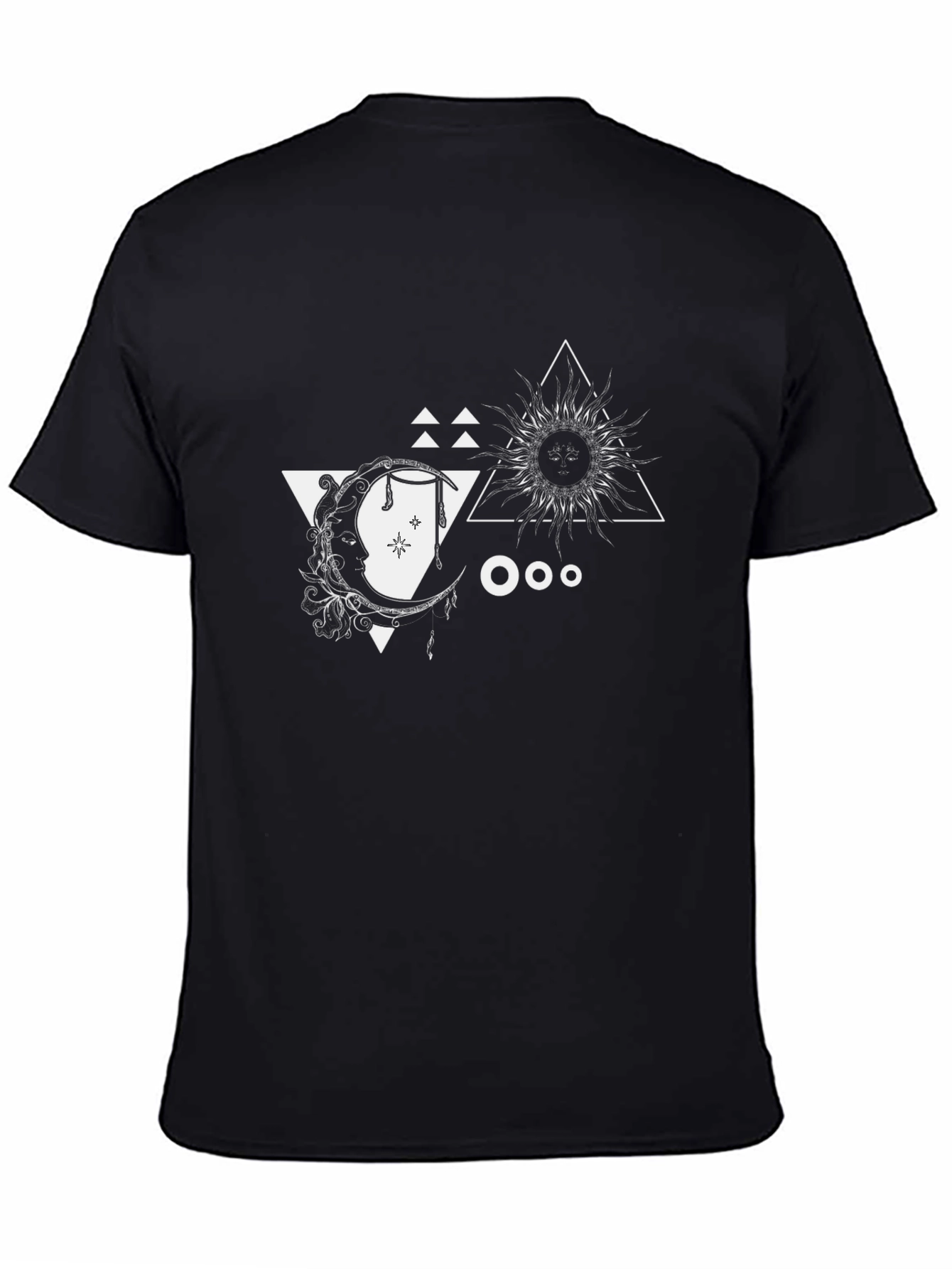Celestial Moon & Sun Graphic Tee