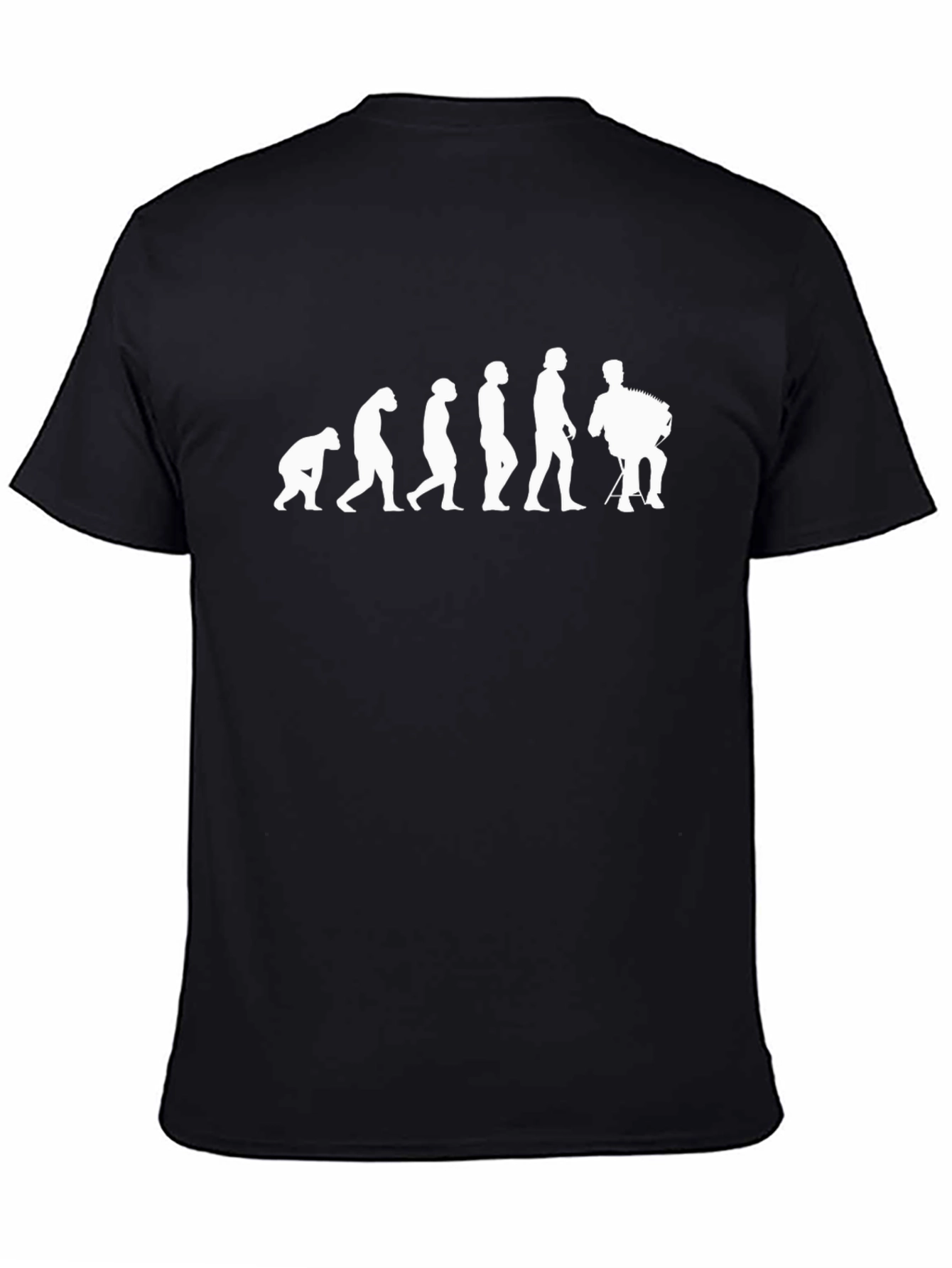 Accordion Player Evolution T-Shirt