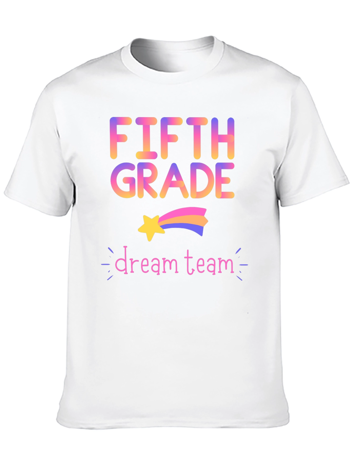 Fifth Grade Dream Team Black T-Shirt