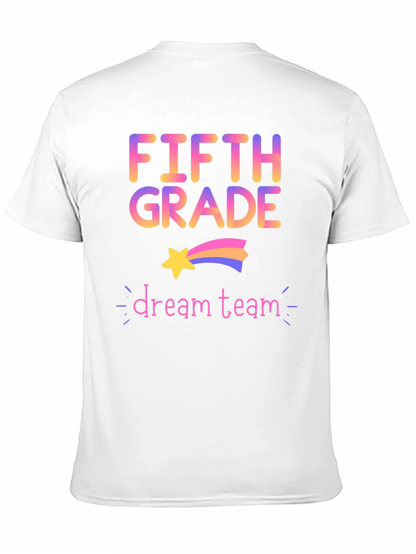 Fifth Grade Dream Team Black T-Shirt