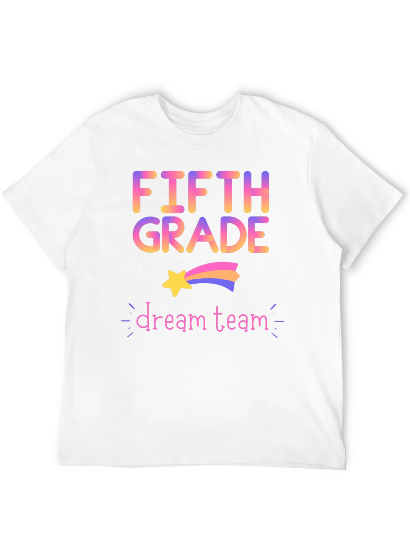 Fifth Grade Dream Team Black T-Shirt