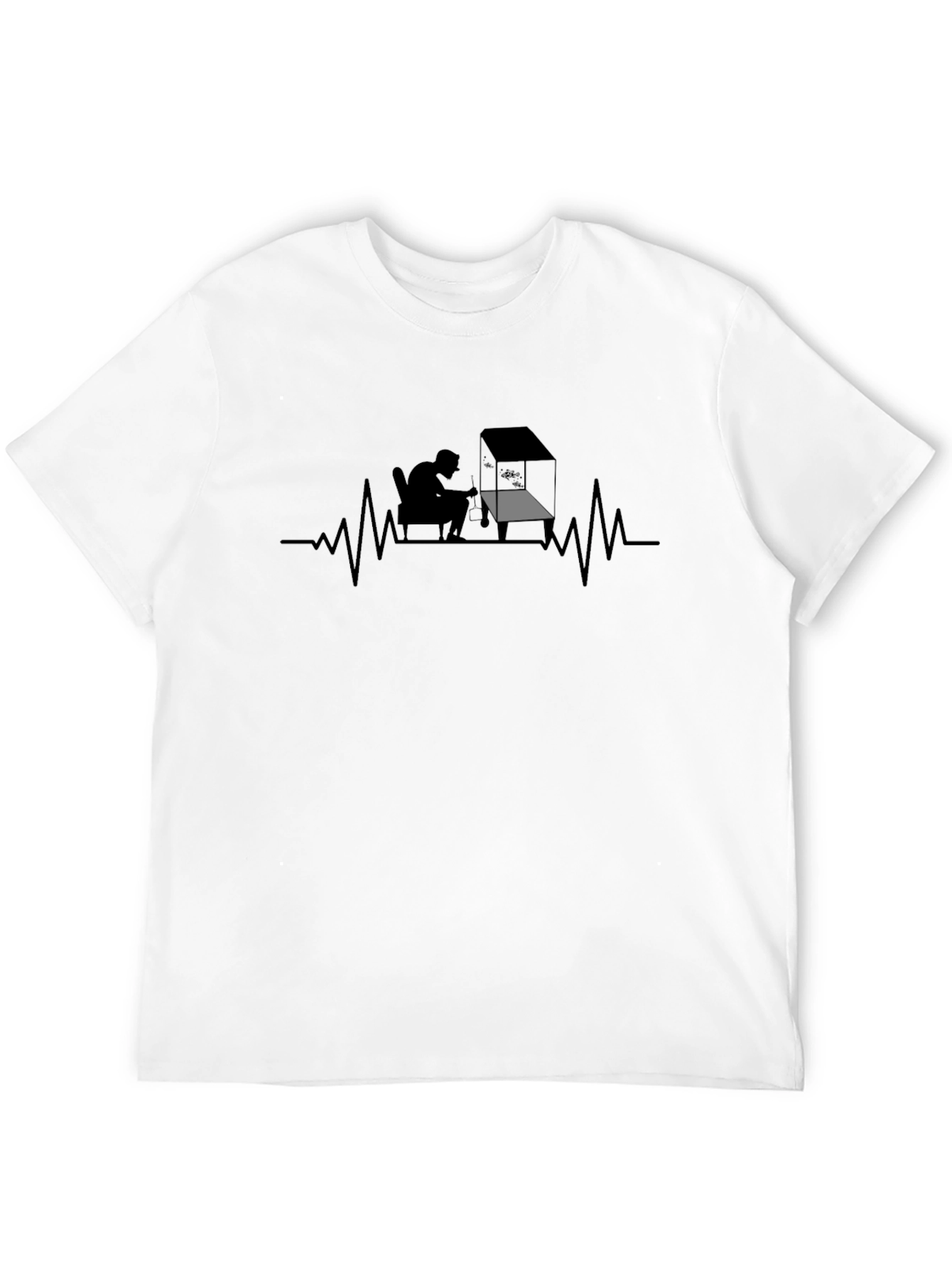 Gamer Heartbeat T-Shirt - Live to Play