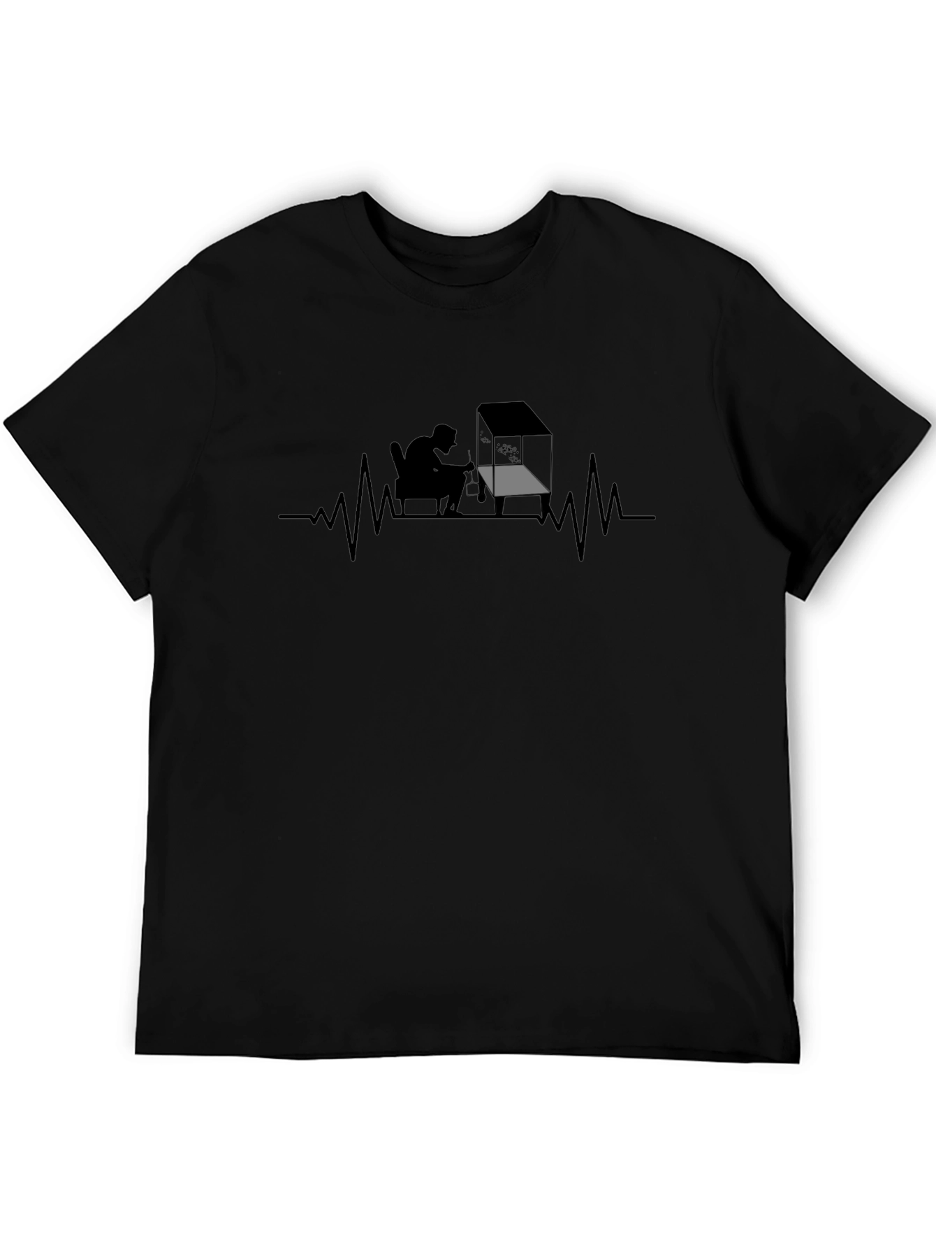 Gamer Heartbeat T-Shirt - Live to Play