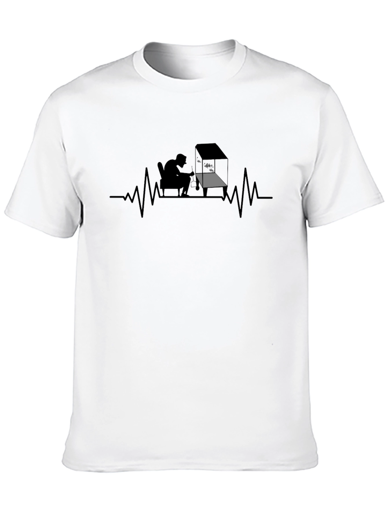 Gamer Heartbeat T-Shirt - Live to Play