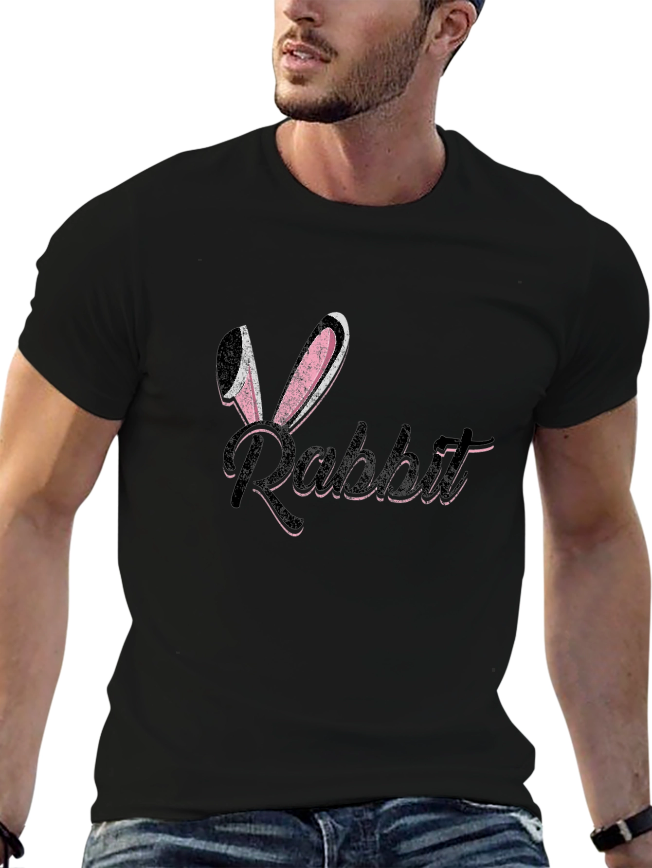 Rabbit Ears T-Shirt Fun Novelty Tee
