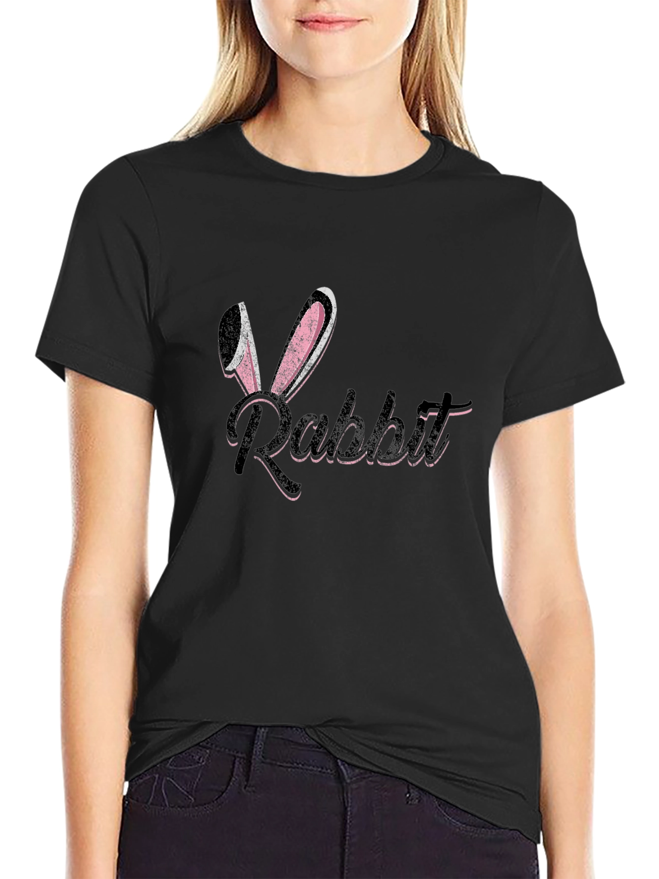 Rabbit Ears T-Shirt Fun Novelty Tee