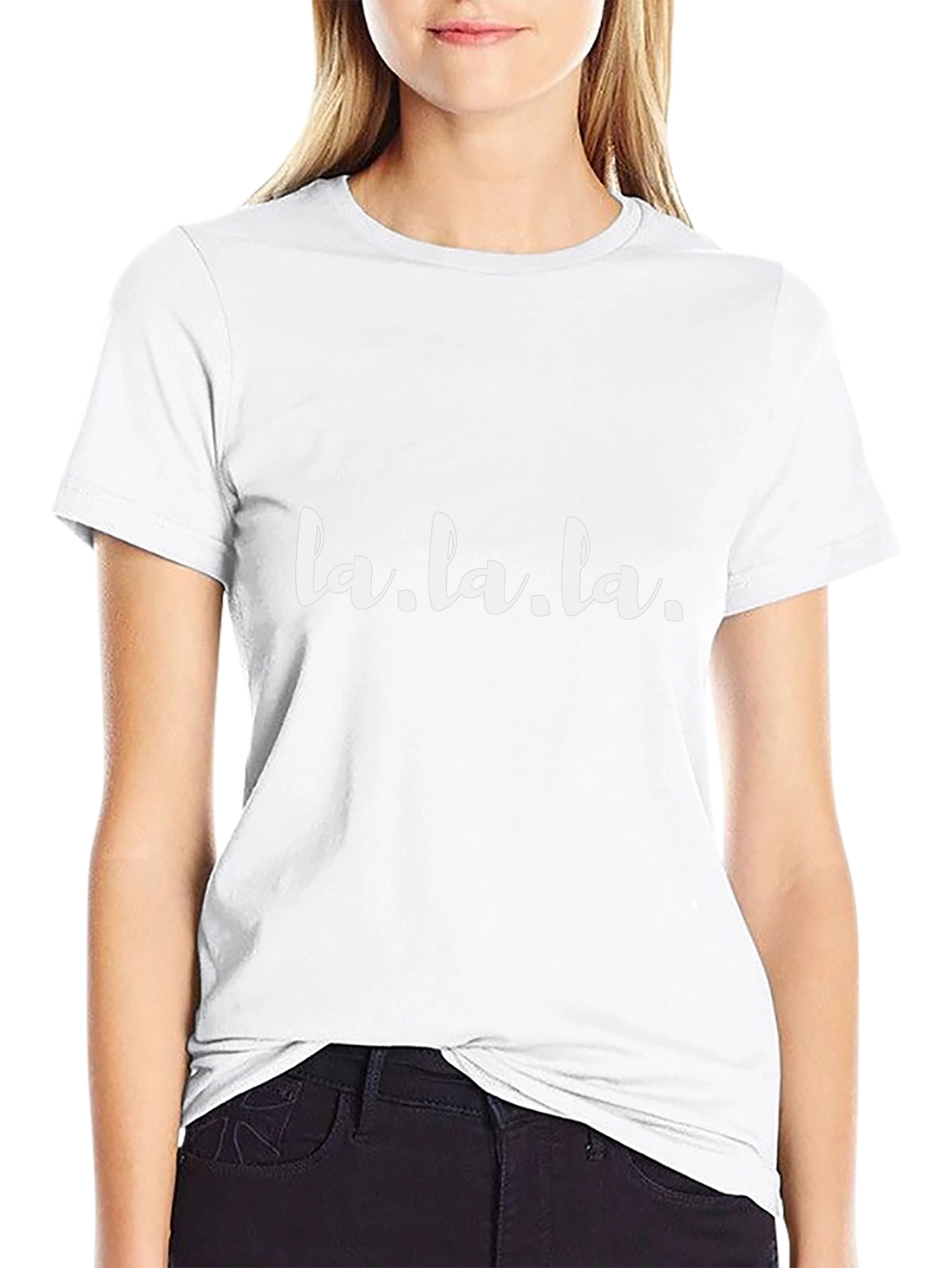 La. La. La. T-Shirt - Black