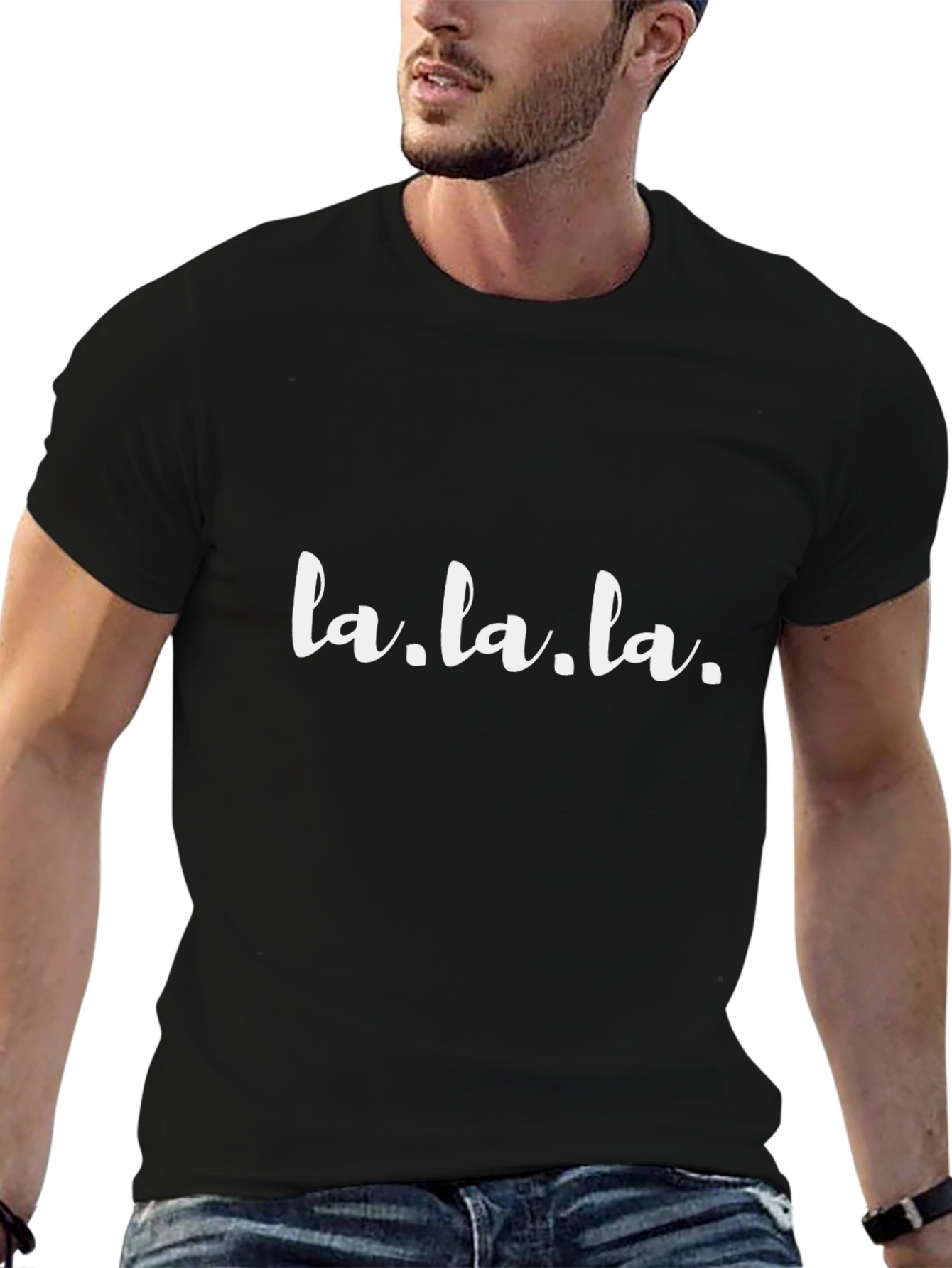 La. La. La. T-Shirt - Black