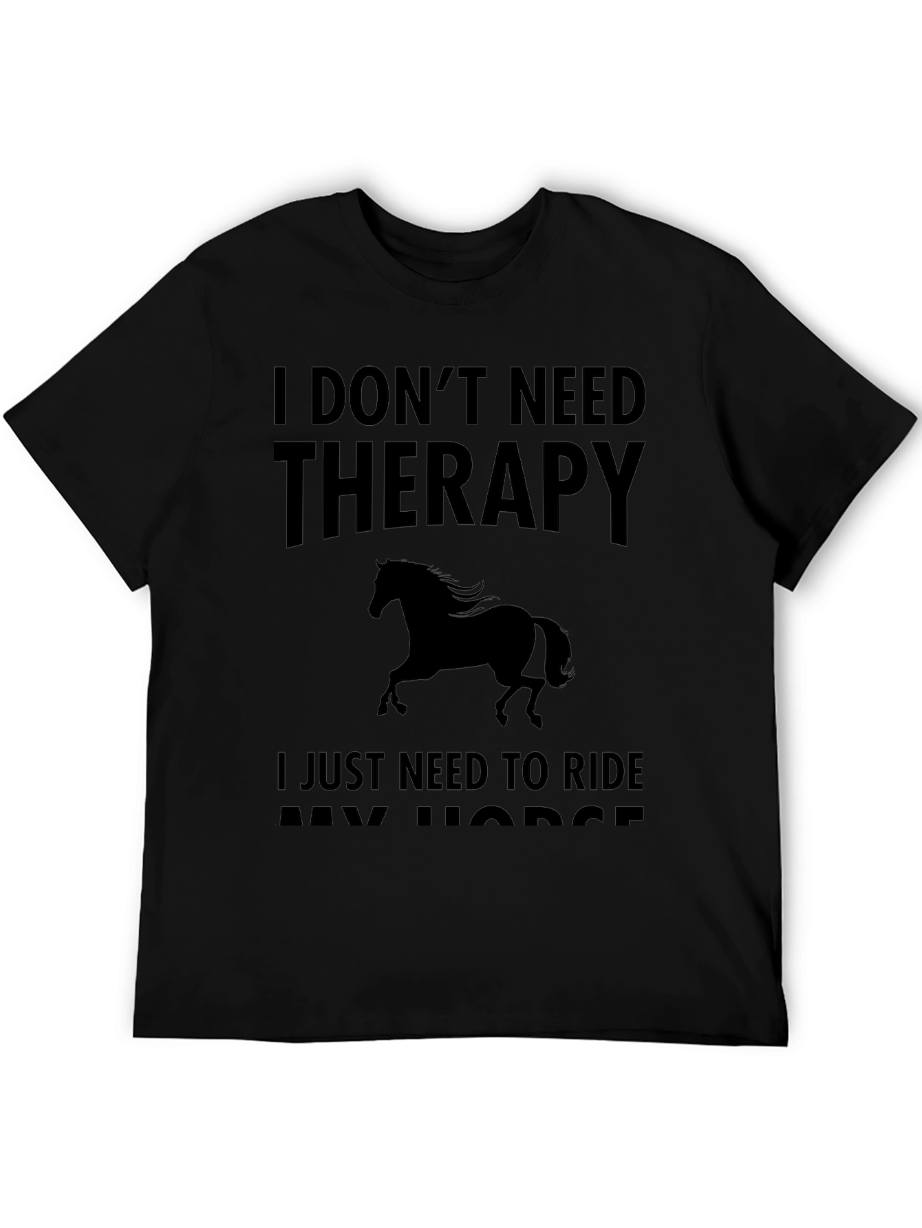 Horse Lover T-Shirt: Therapy Ride Tee
