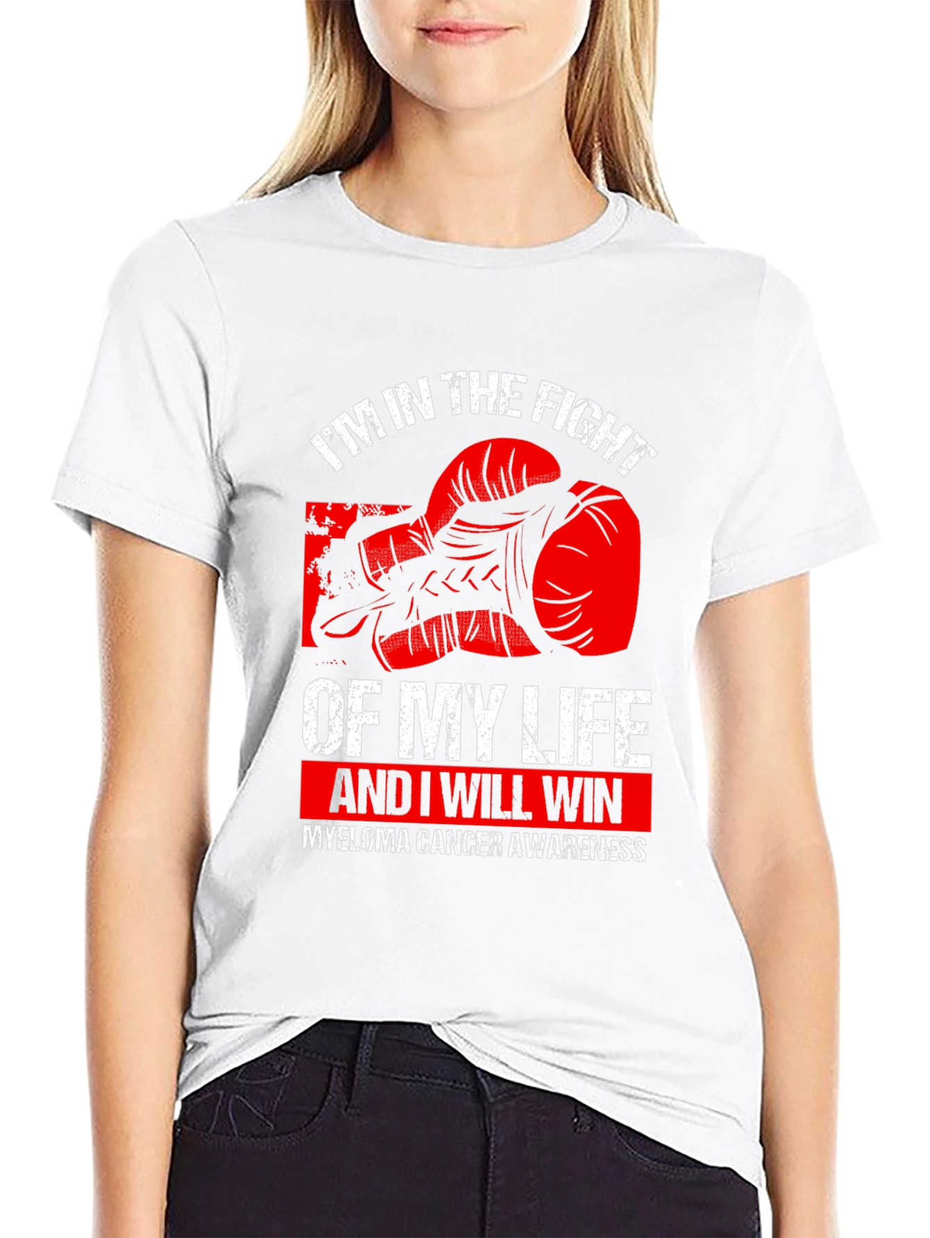 Myeloma Cancer Awareness Fight T-Shirt