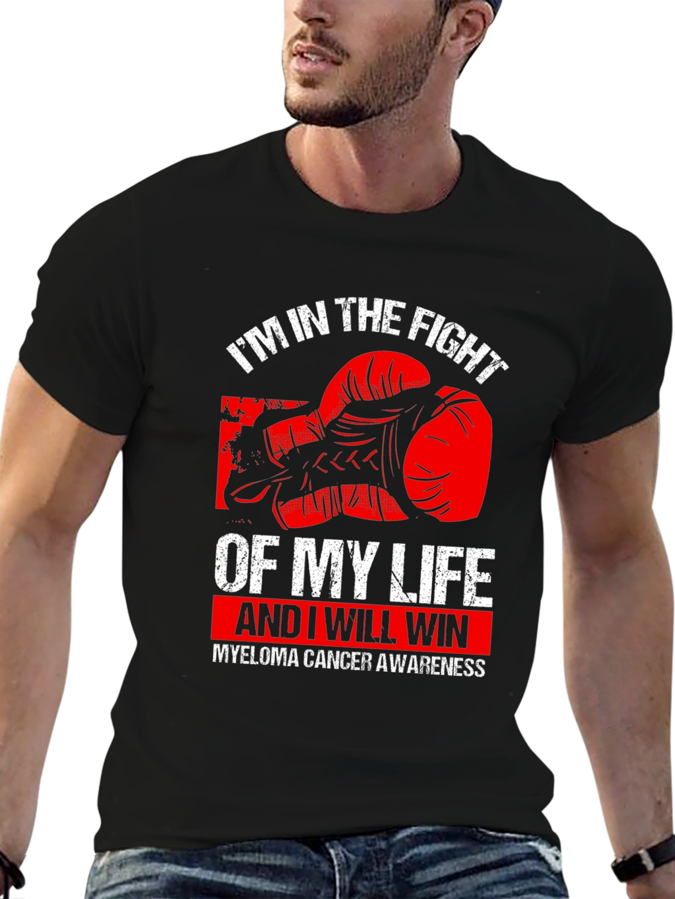 Myeloma Cancer Awareness Fight T-Shirt