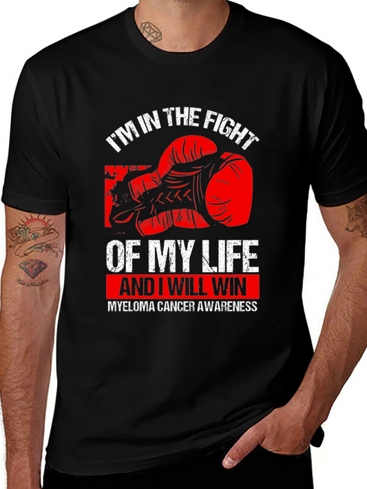 Myeloma Cancer Awareness Fight T-Shirt
