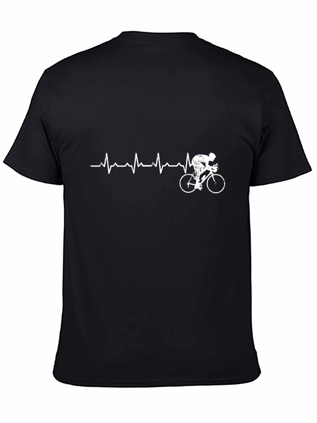 Cycling Heartbeat T-Shirt - Ride Your Passion