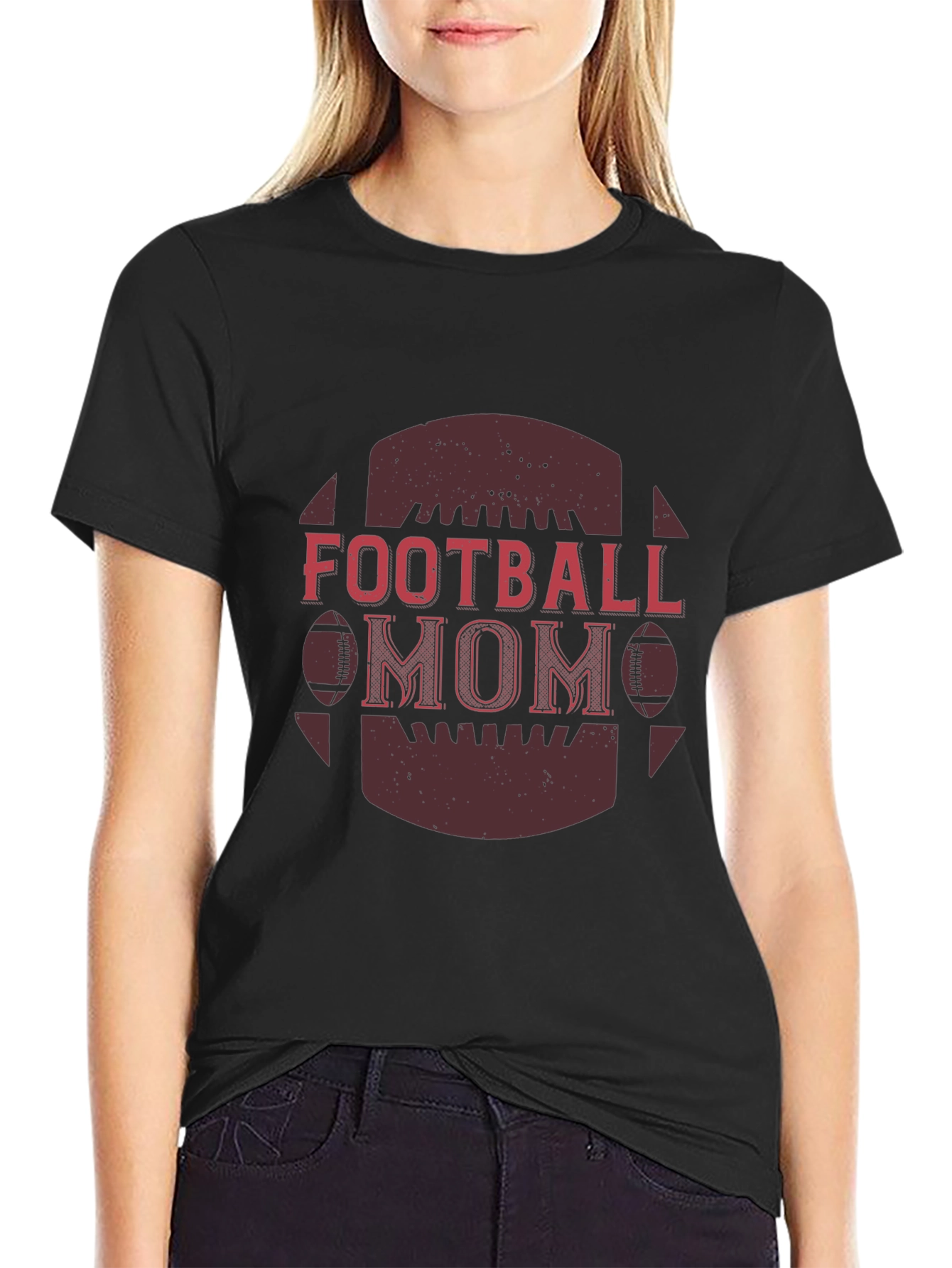 Football Mom Graphic Tee