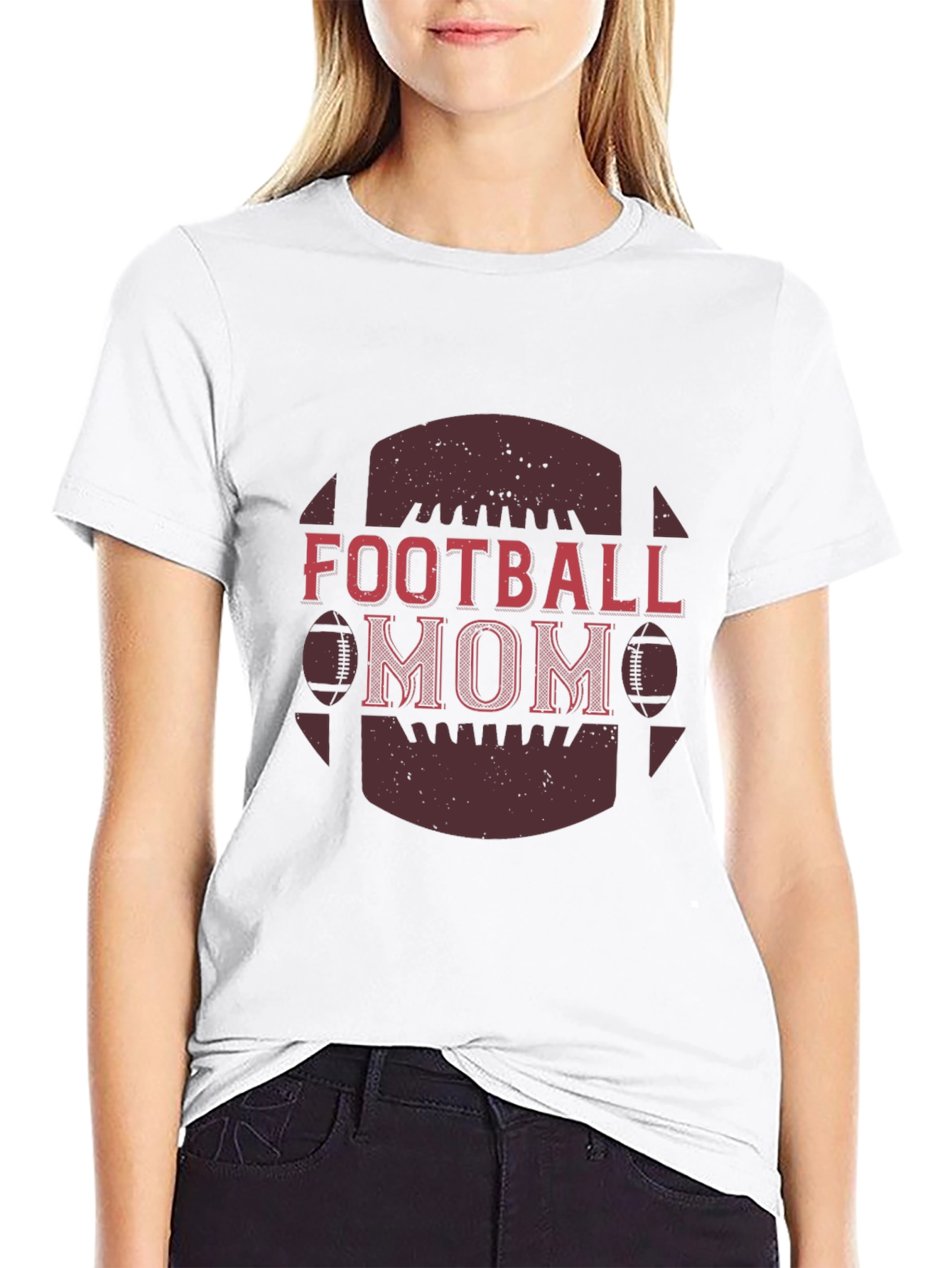Football Mom Graphic Tee