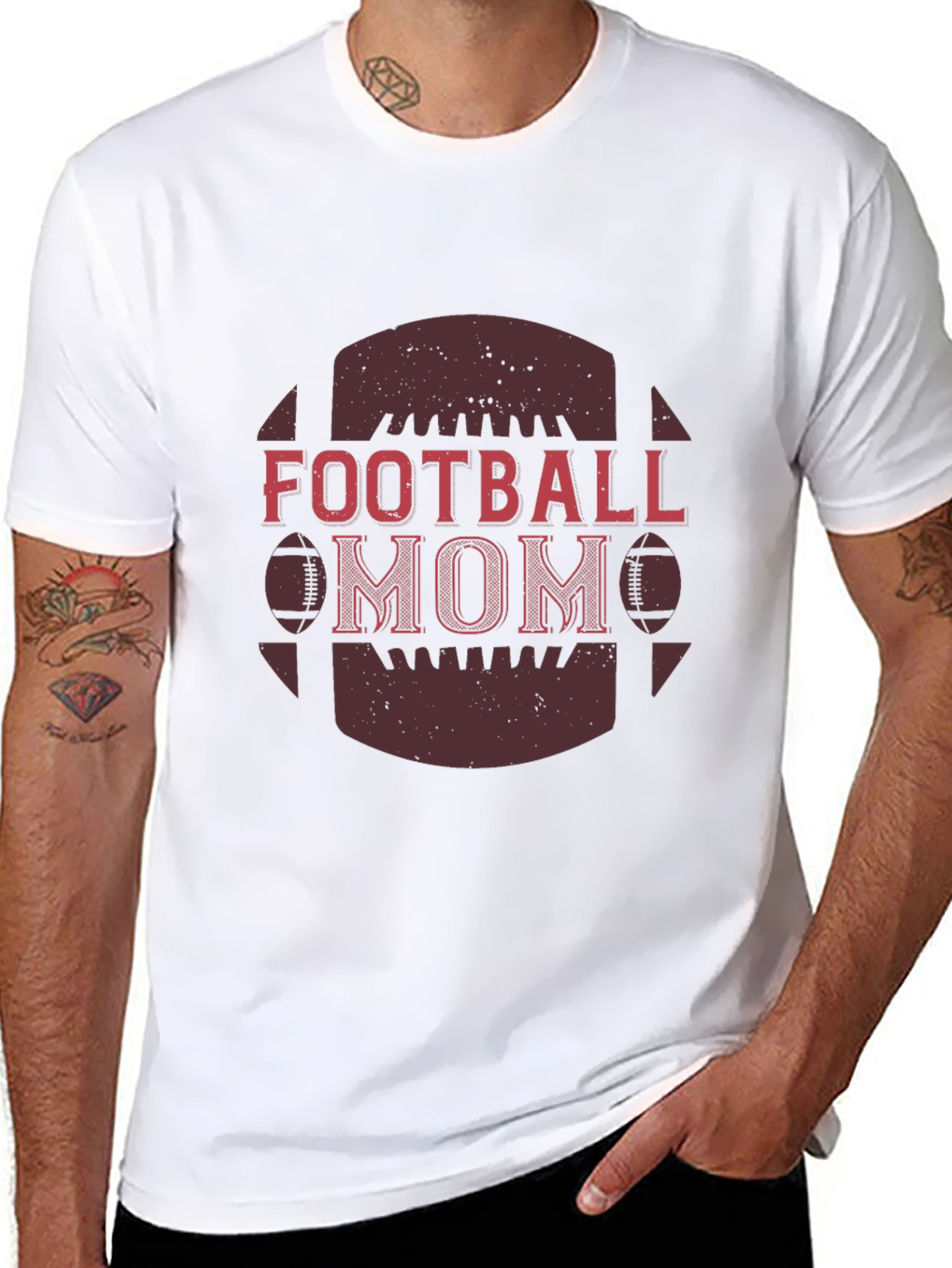 Football Mom Graphic Tee