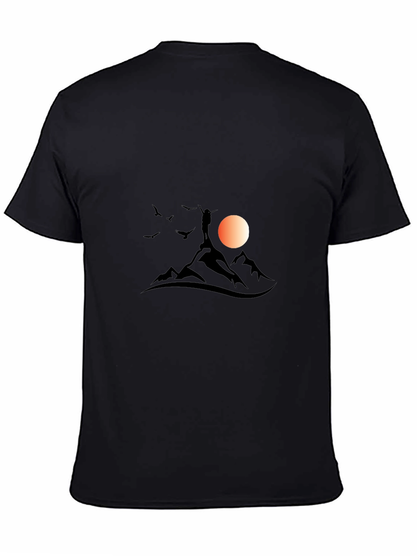 Mountain Sunset Graphic Tee - Adventure Ready!