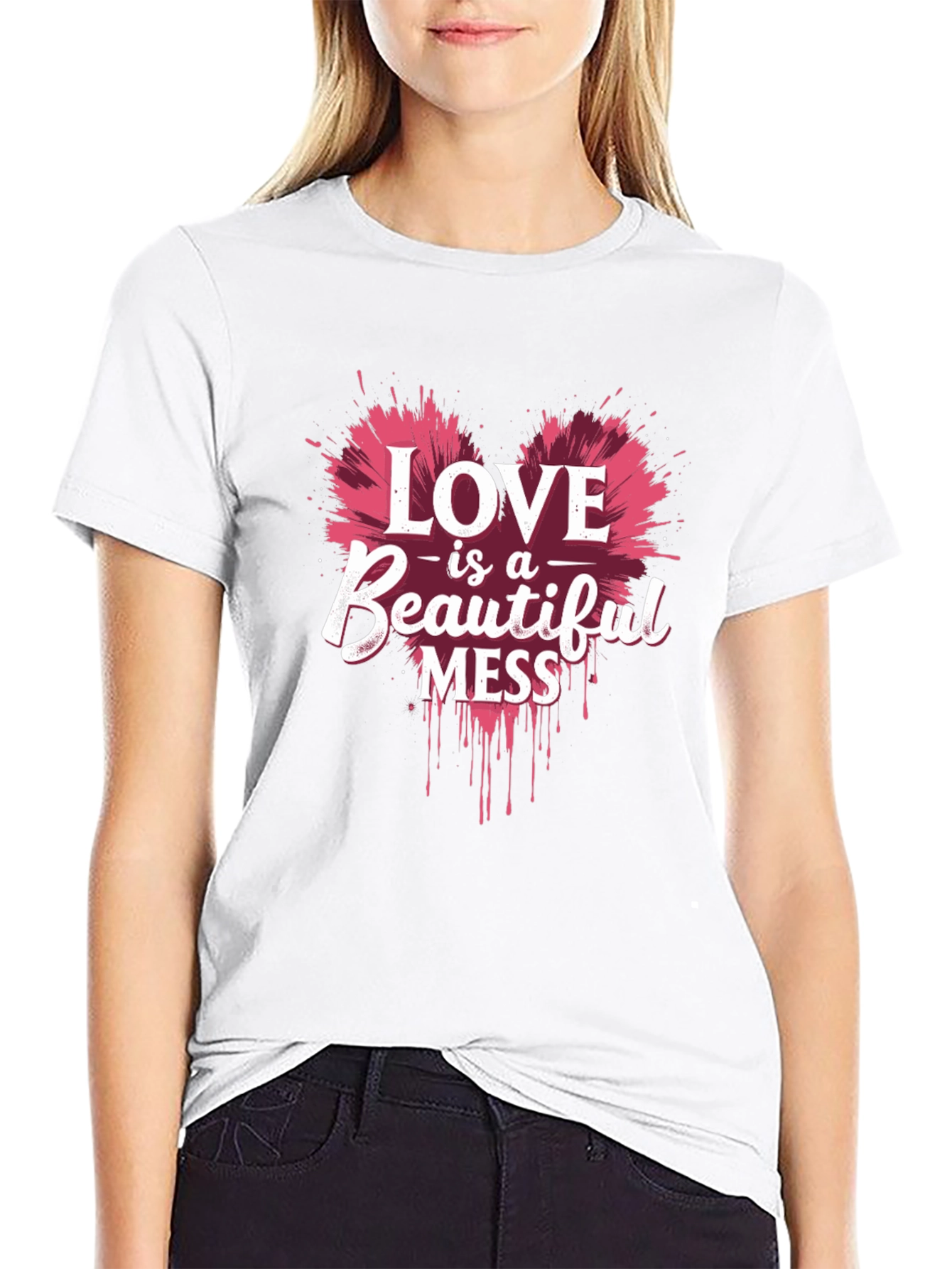 Love is a Beautiful Mess Graphic Tee - Unisex