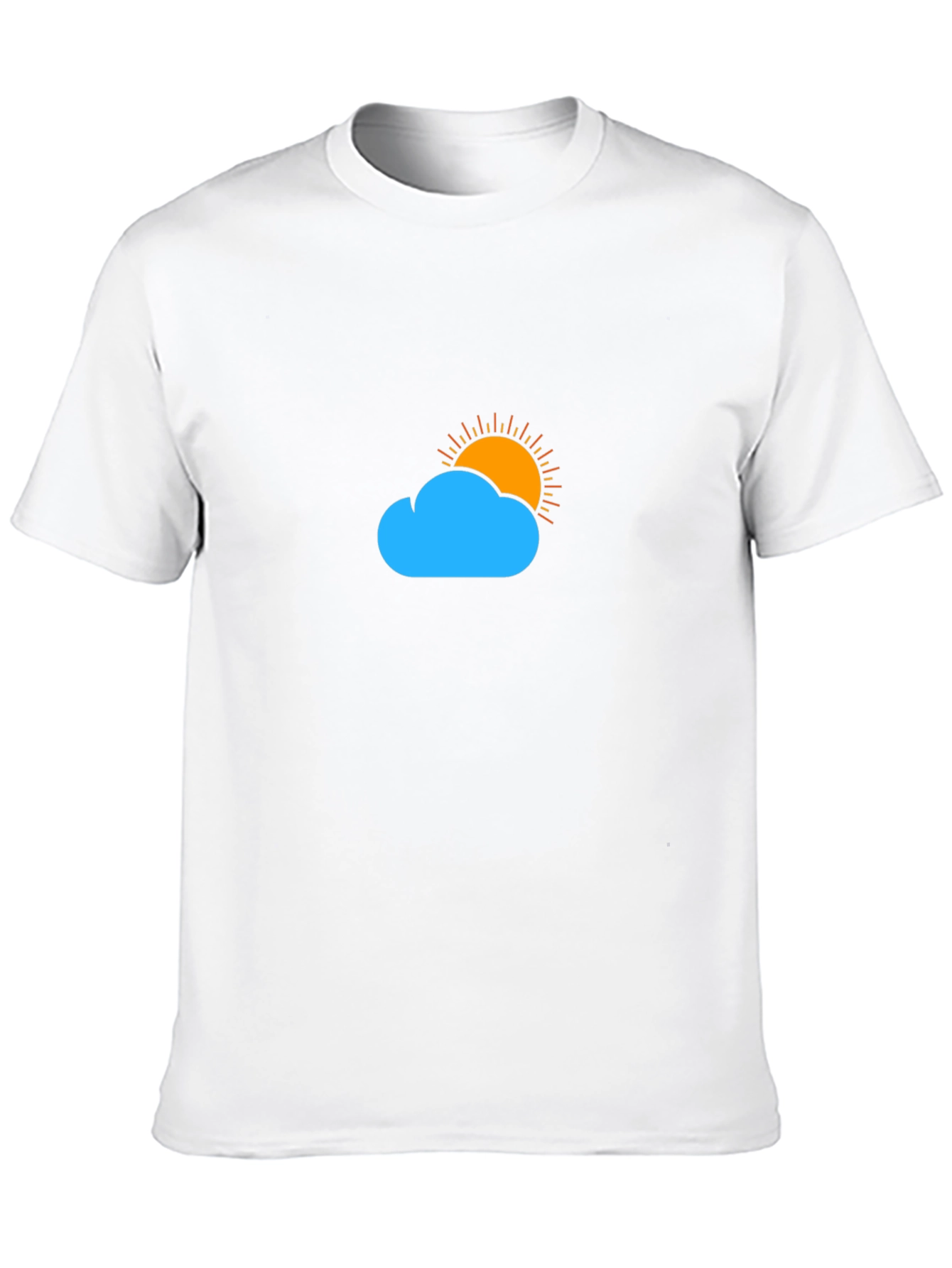 Cloud & Sun Graphic Tee - Black T-Shirt