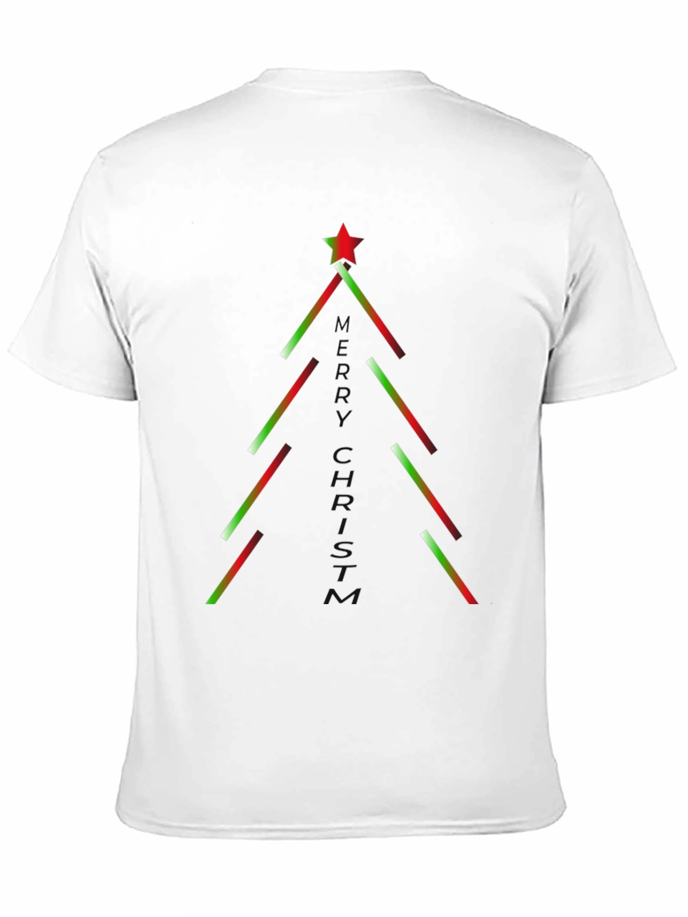 Festive Christmas Tree Graphic Tee