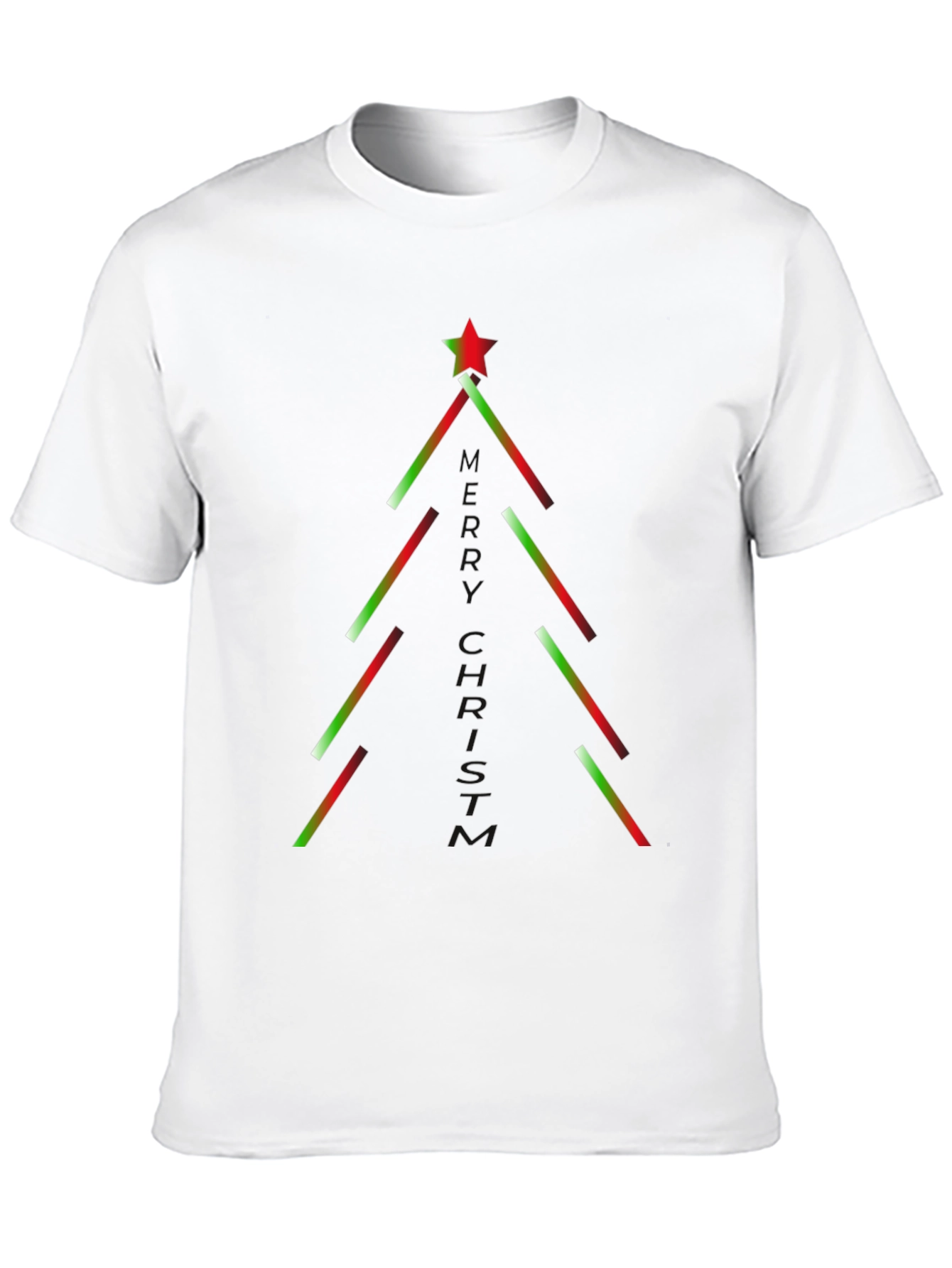 Festive Christmas Tree Graphic Tee