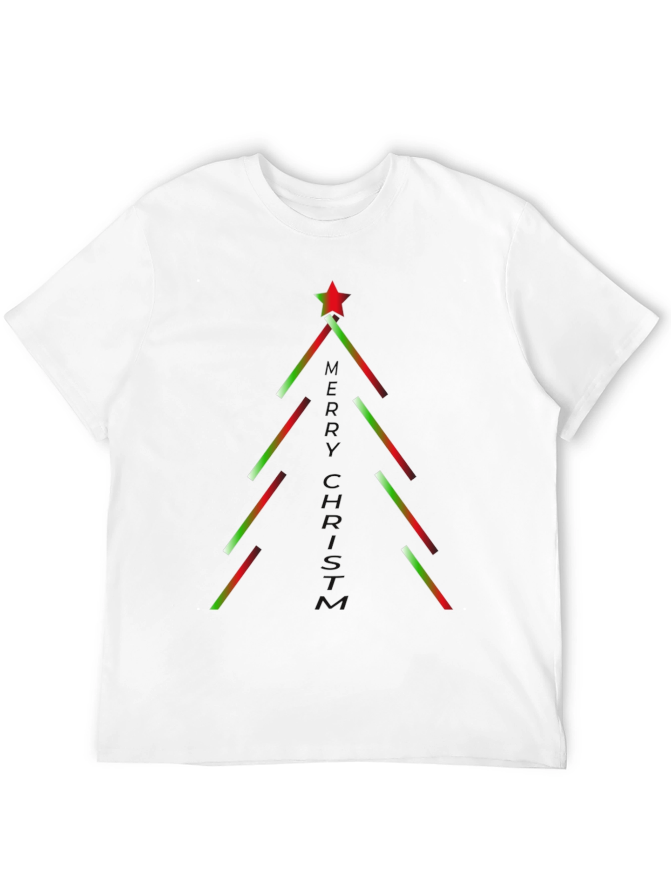 Festive Christmas Tree Graphic Tee